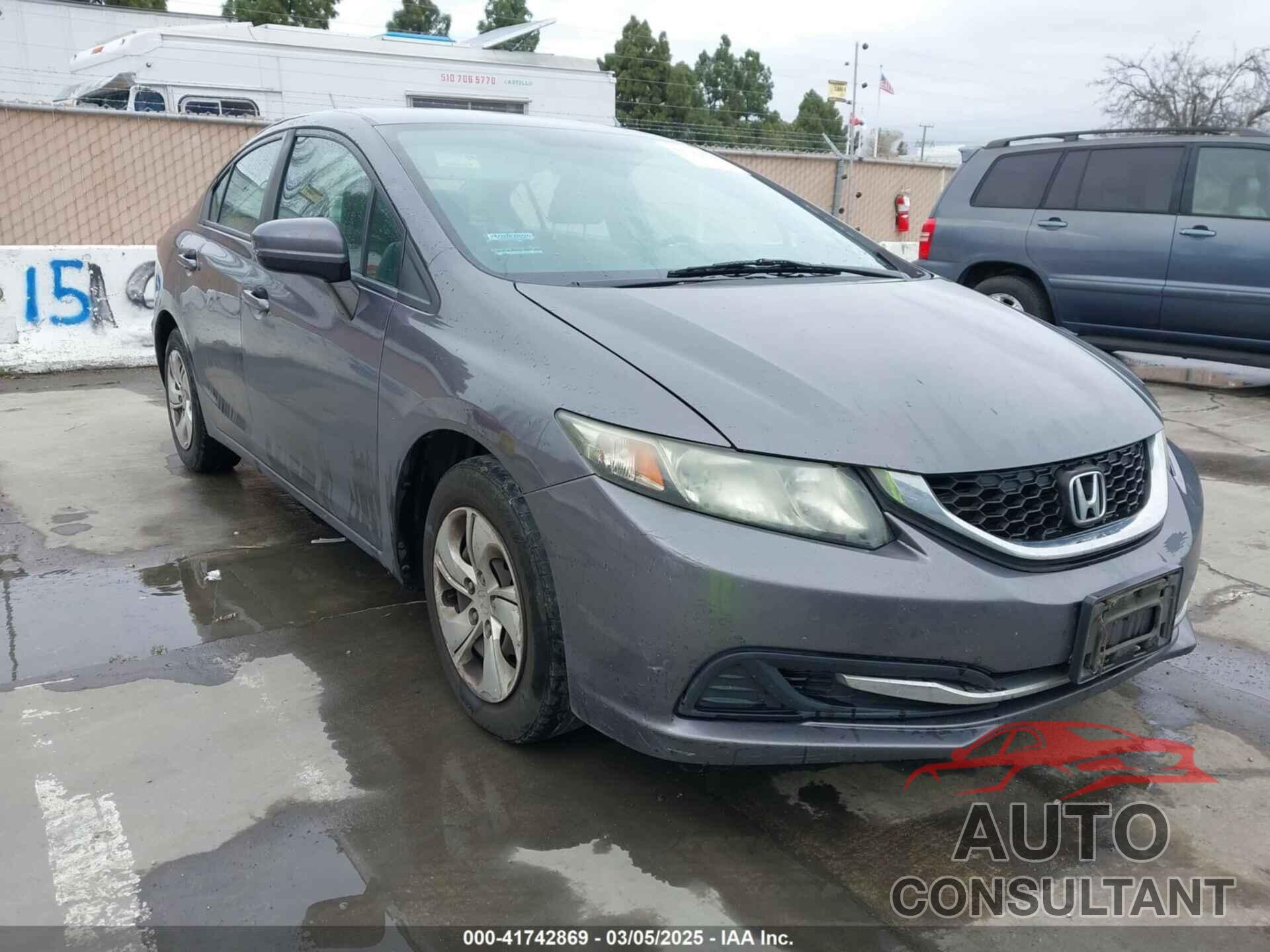 HONDA CIVIC 2014 - 19XFB2F52EE214120