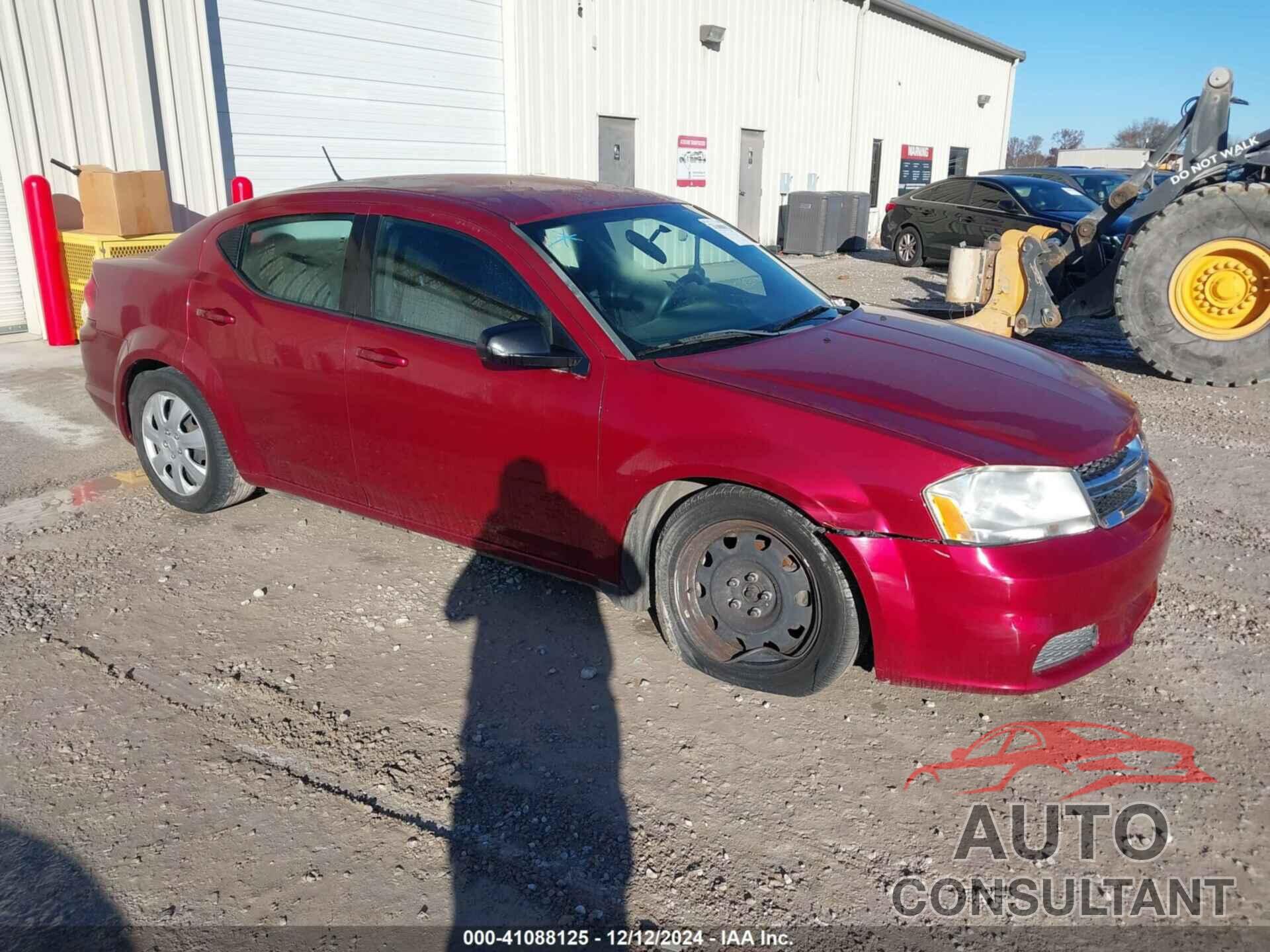 DODGE AVENGER 2014 - 1C3CDZAB4EN168955