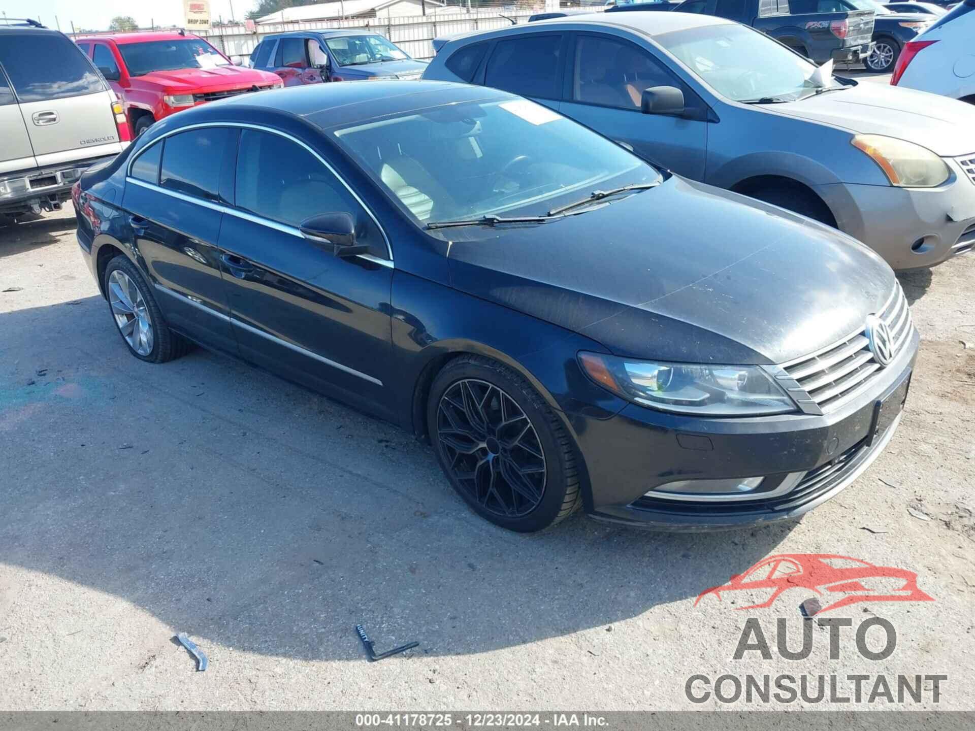VOLKSWAGEN CC 2013 - WVWGU7AN9DE510958