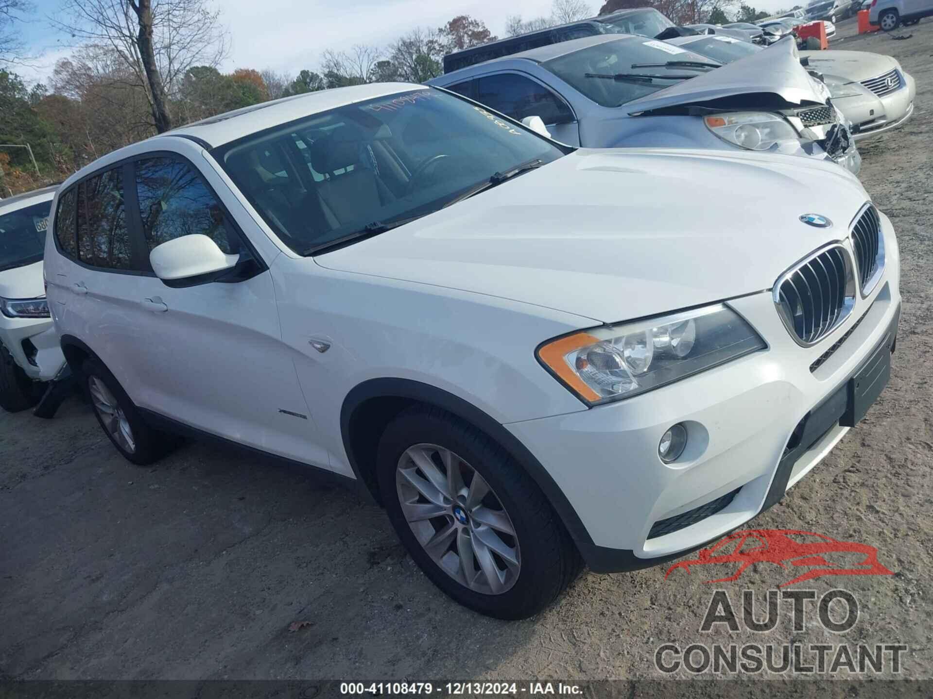 BMW X3 2013 - 5UXWX9C54D0A08935