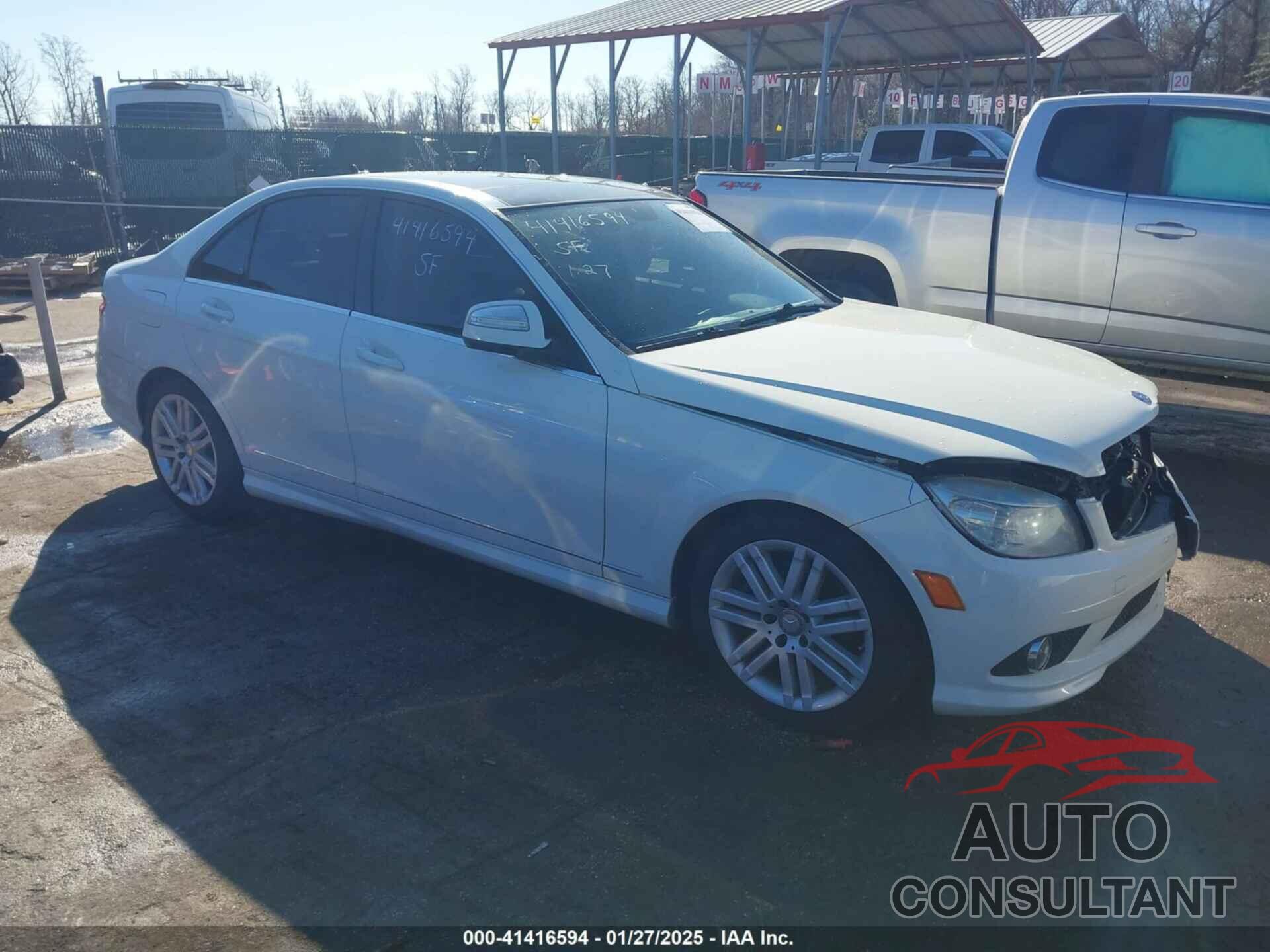 MERCEDES-BENZ C 300 2009 - WDDGF81X79F247233