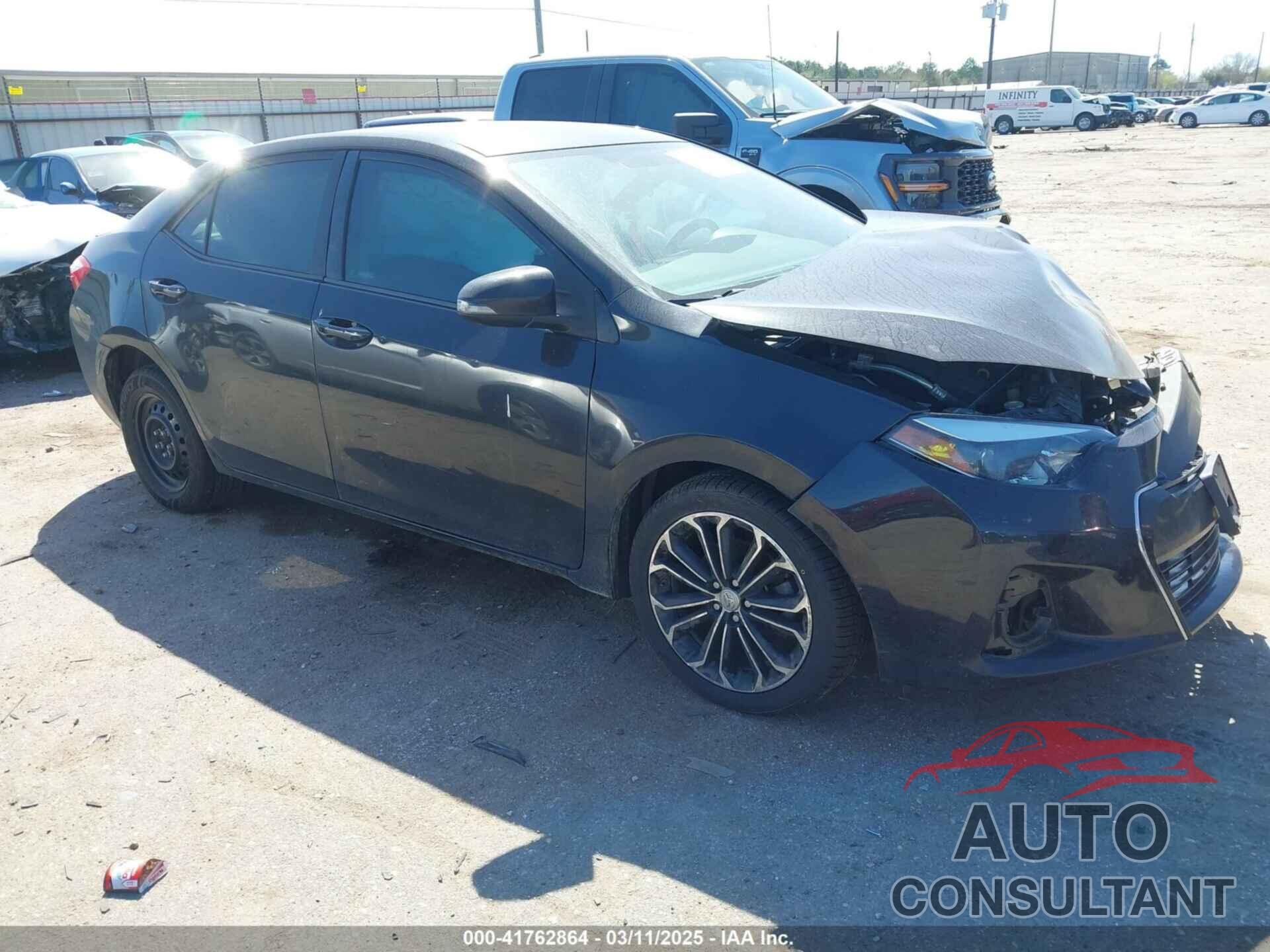 TOYOTA COROLLA 2016 - 5YFBURHE8GP386765