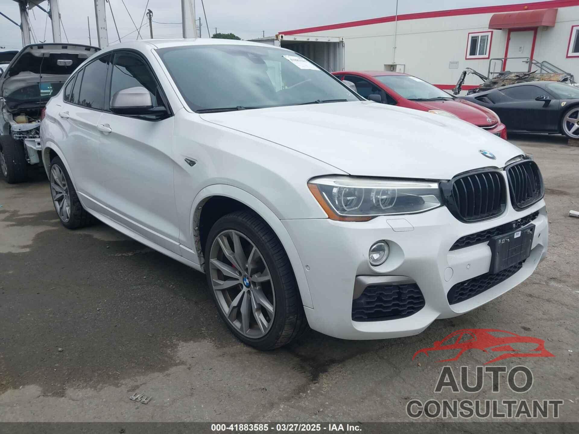 BMW X4 2017 - 5UXXW7C59H0M91384