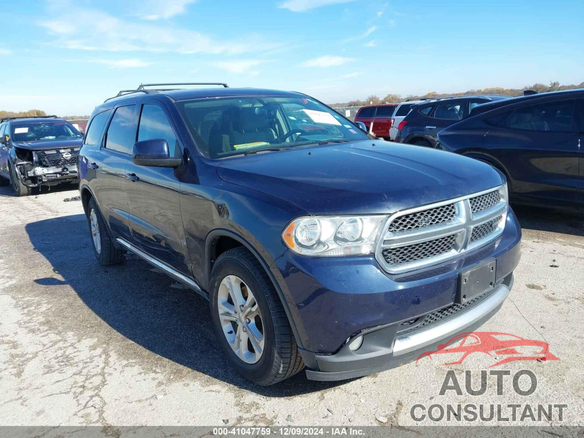 DODGE DURANGO 2013 - 1C4RDJAG6DC617808