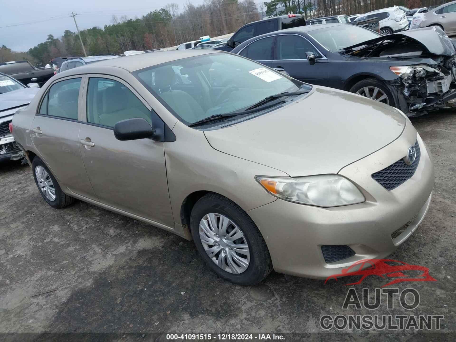 TOYOTA COROLLA 2010 - 1NXBU4EE0AZ275107