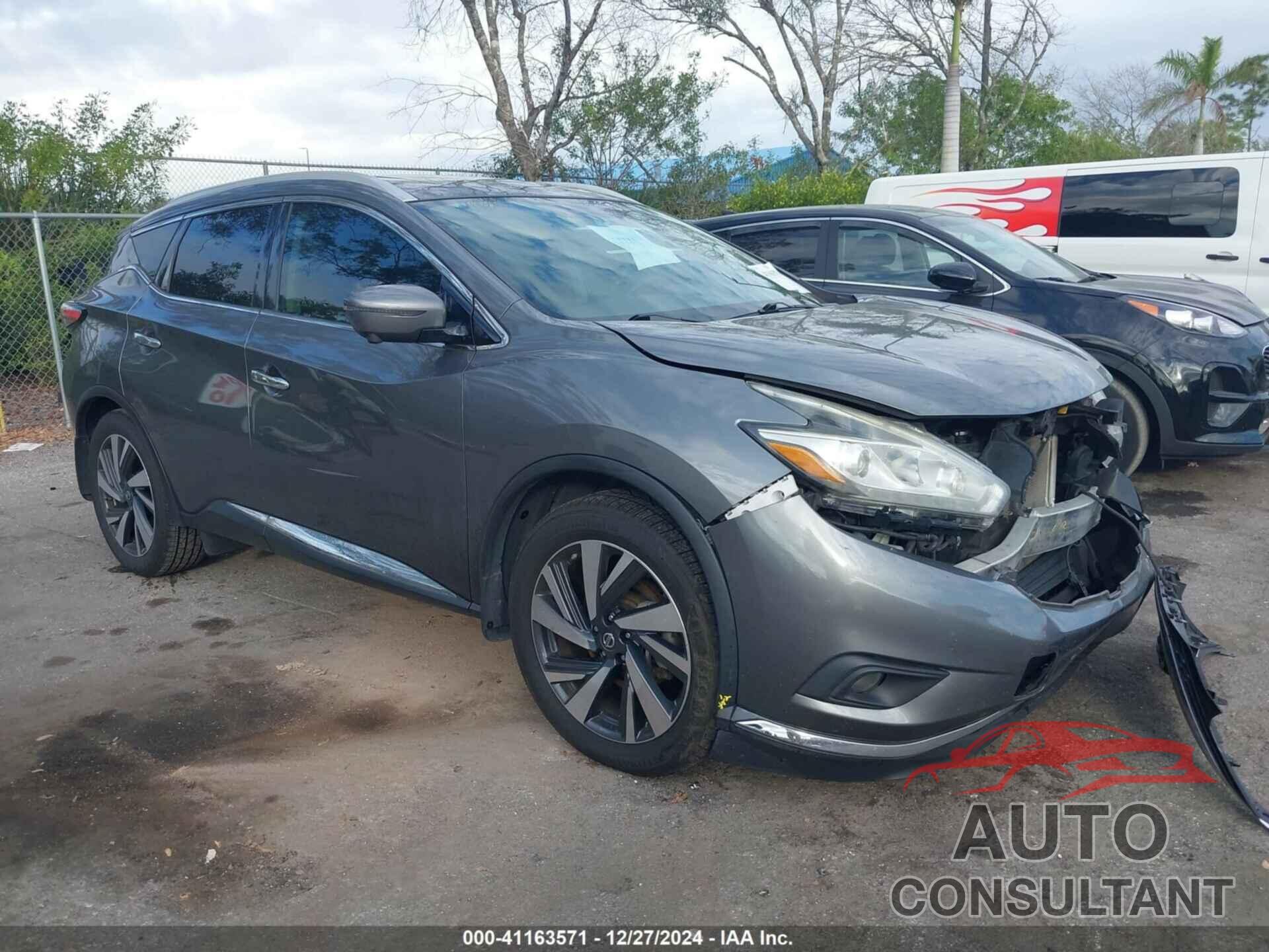 NISSAN MURANO 2018 - 5N1AZ2MG4JN190432