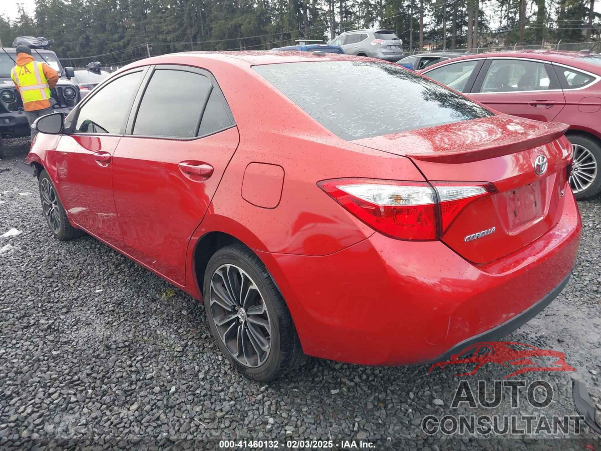 TOYOTA COROLLA 2016 - 5YFBURHE1GP396800