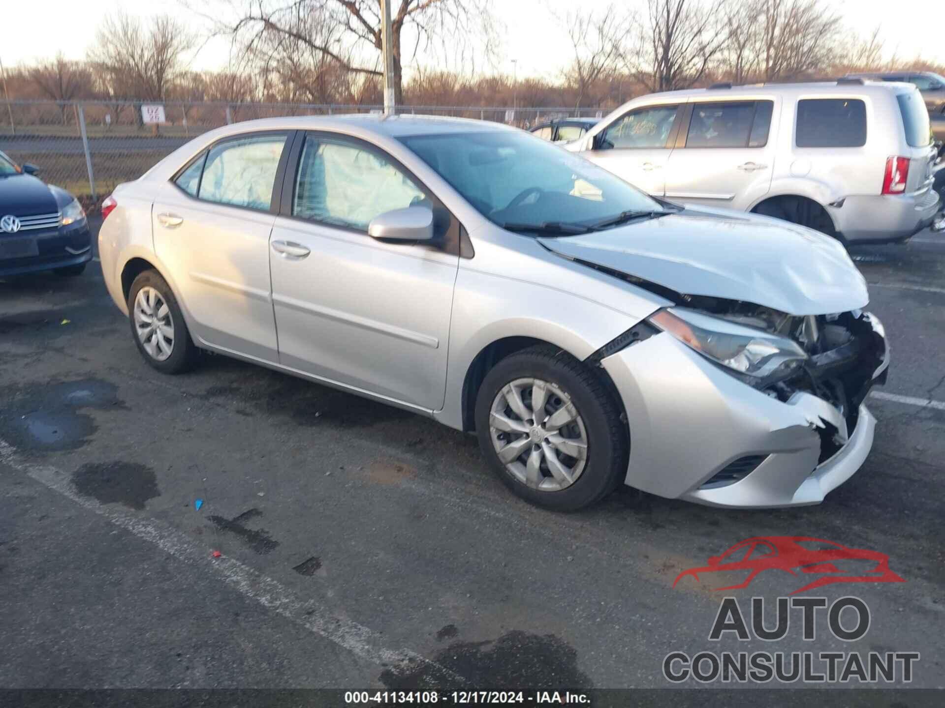 TOYOTA COROLLA 2016 - 2T1BURHE4GC705630