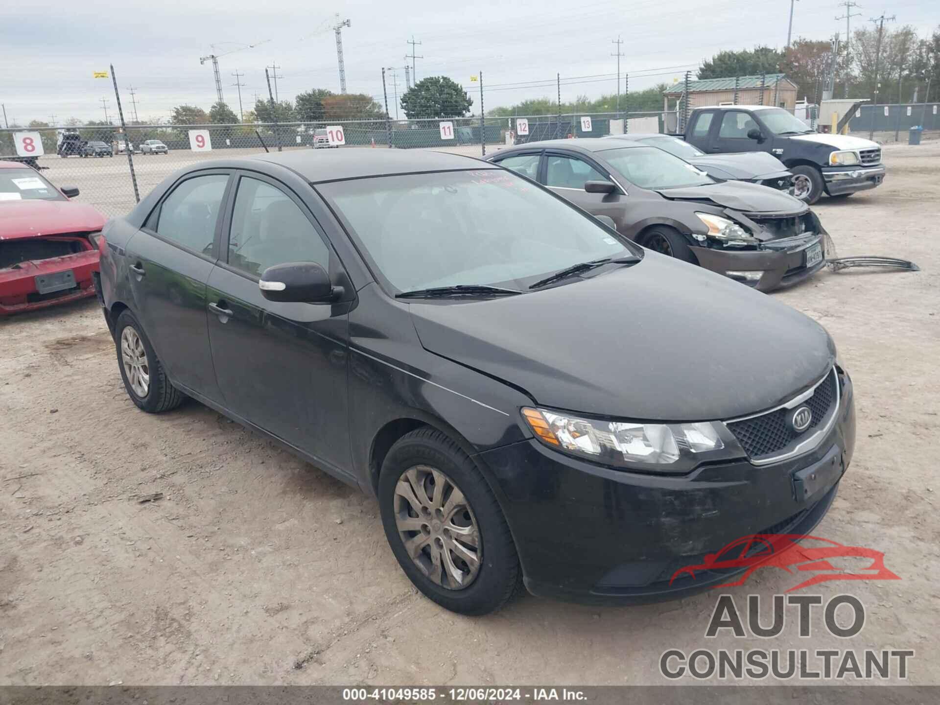 KIA FORTE 2010 - KNAFU4A2XA5881345