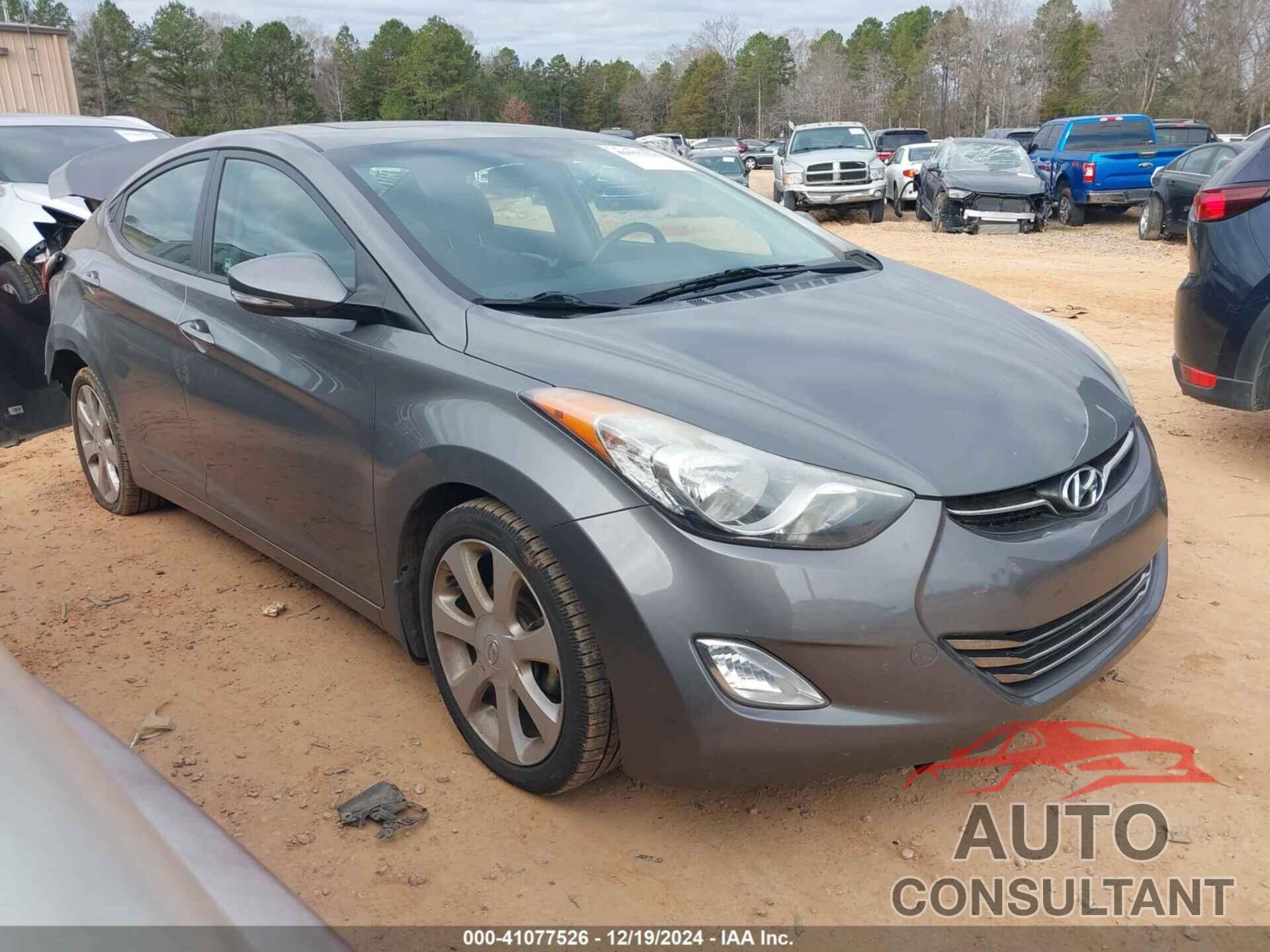 HYUNDAI ELANTRA 2013 - 5NPDH4AE2DH213746