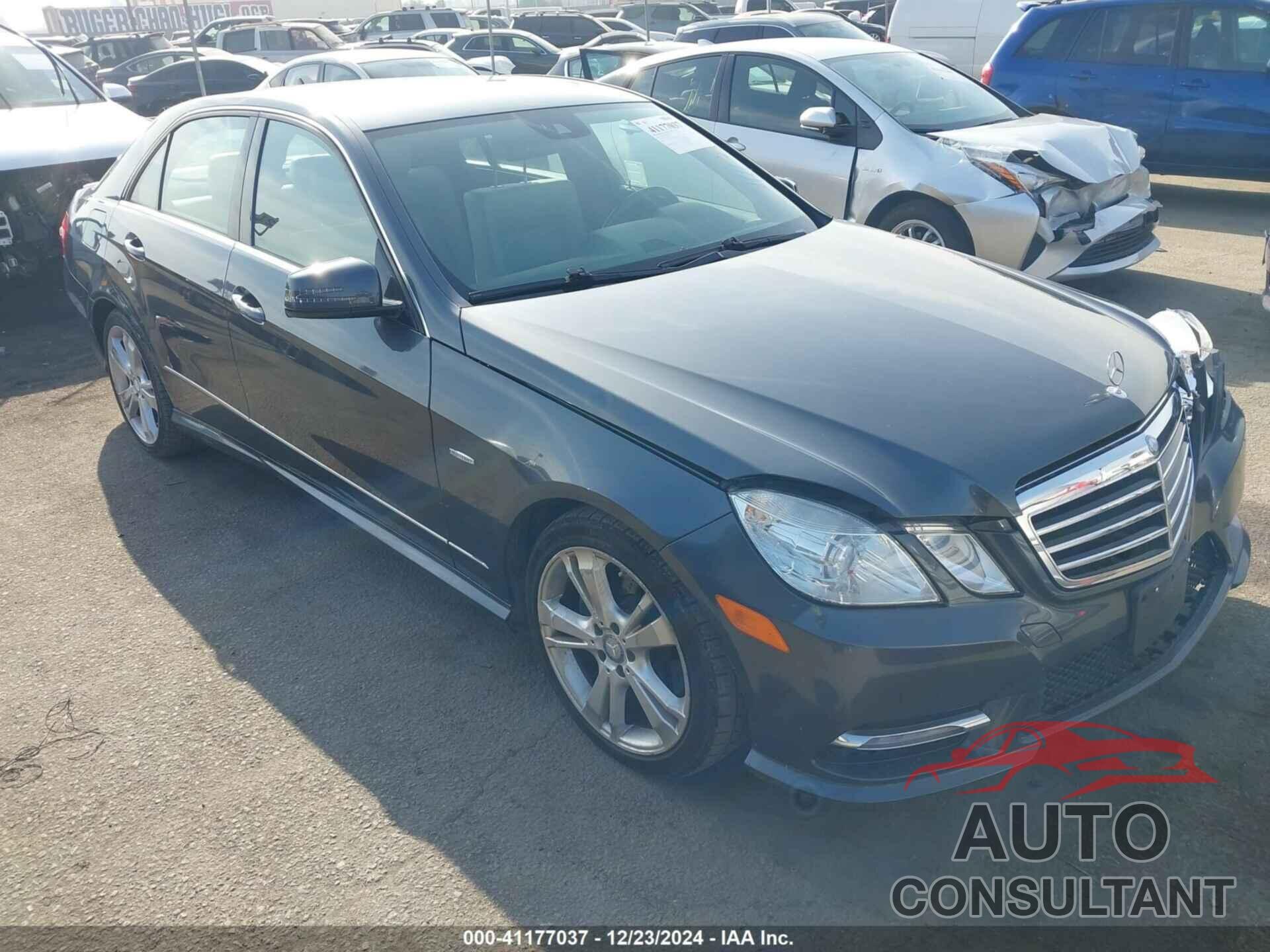 MERCEDES-BENZ E-CLASS 2012 - WDDHF5KBXCA533796