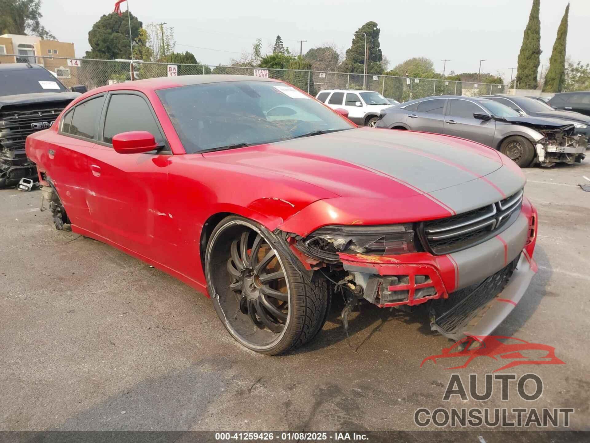 DODGE CHARGER 2015 - 2C3CDXBG8FH858734