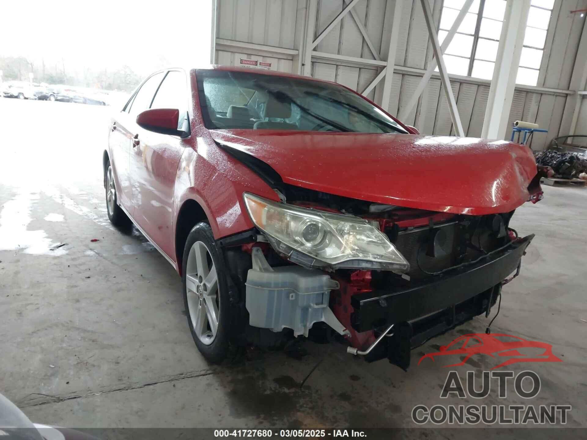 TOYOTA CAMRY 2012 - 4T1BF1FK7CU573671