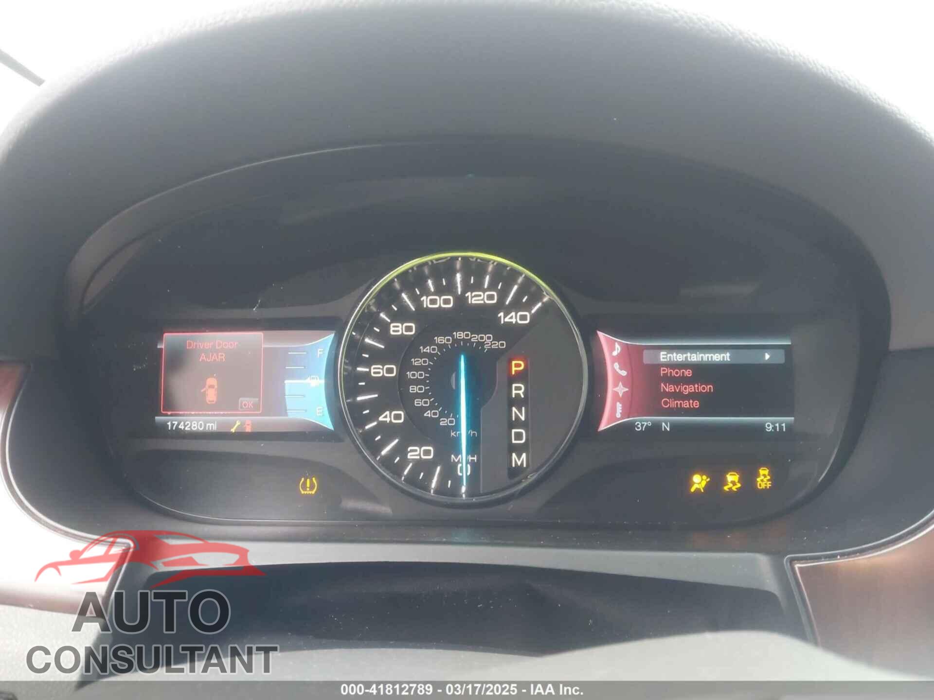 FORD EDGE 2011 - 2FMDK4KC3BBA68431