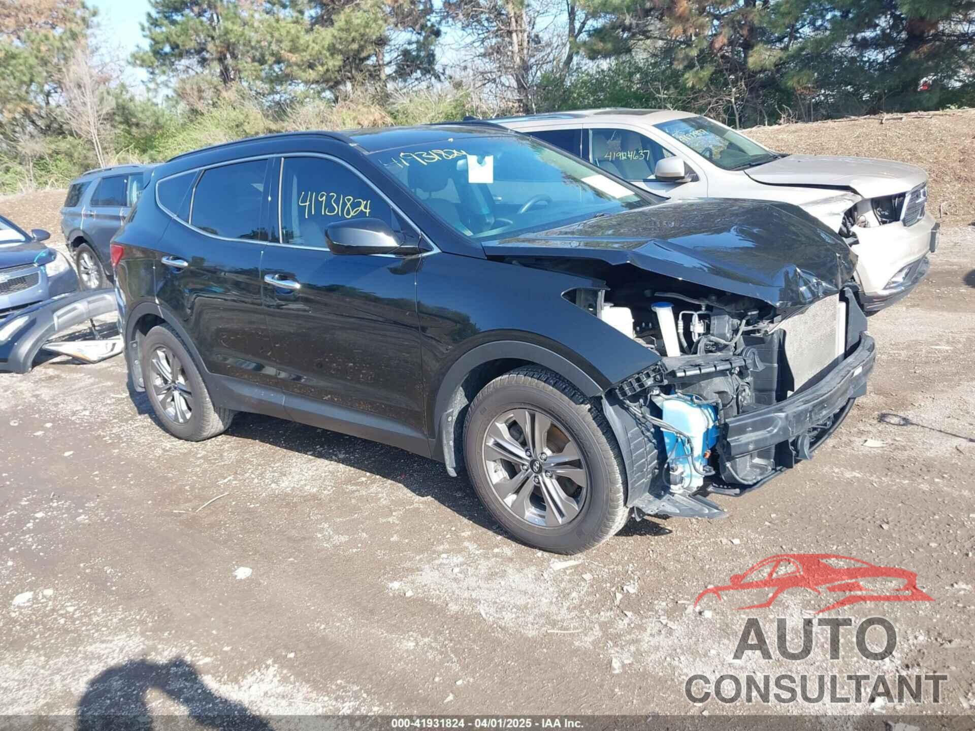 HYUNDAI SANTA FE SPORT 2015 - 5XYZUDLB0FG291571