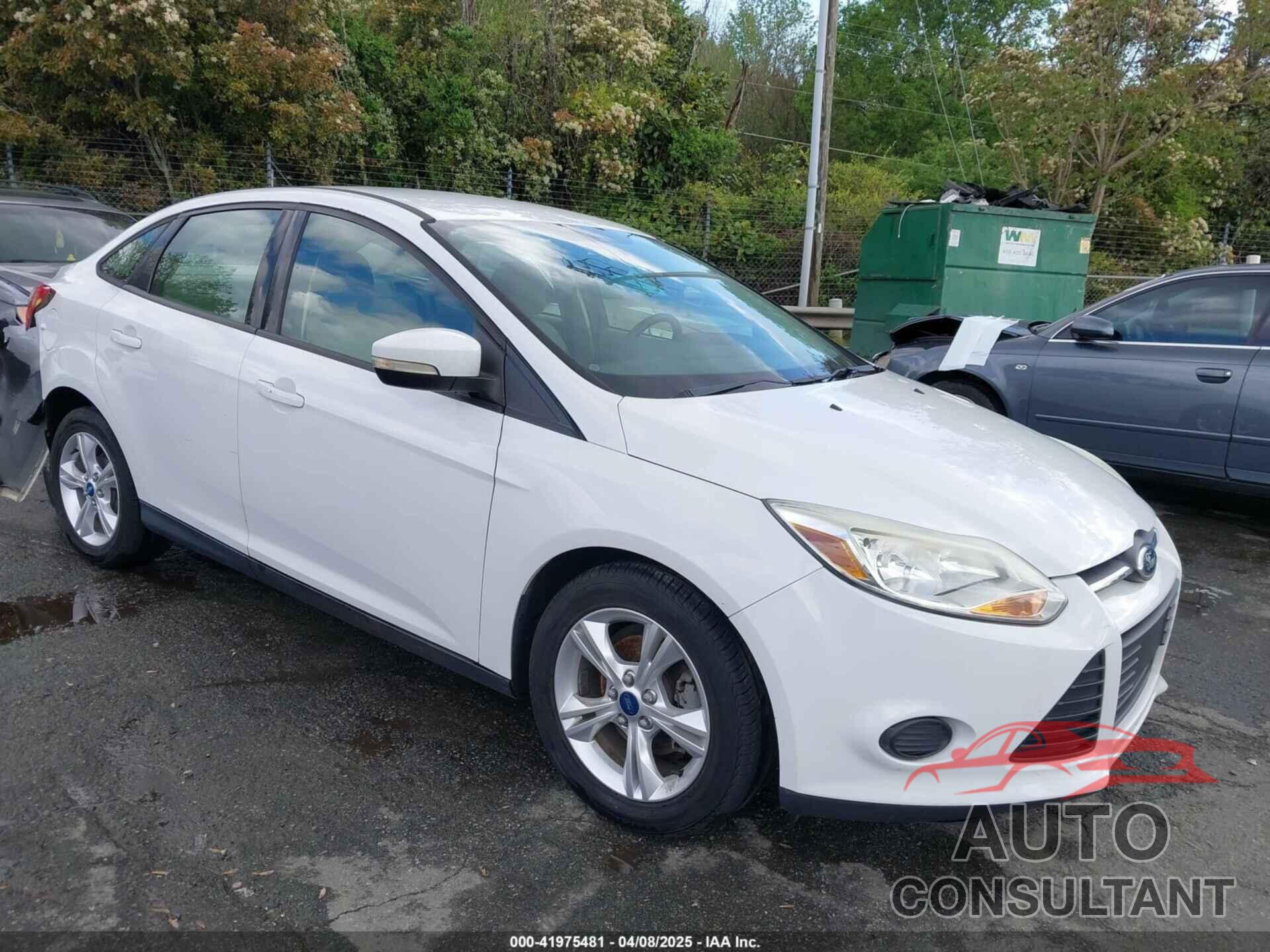 FORD FOCUS 2013 - 1FADP3F2XDL240898