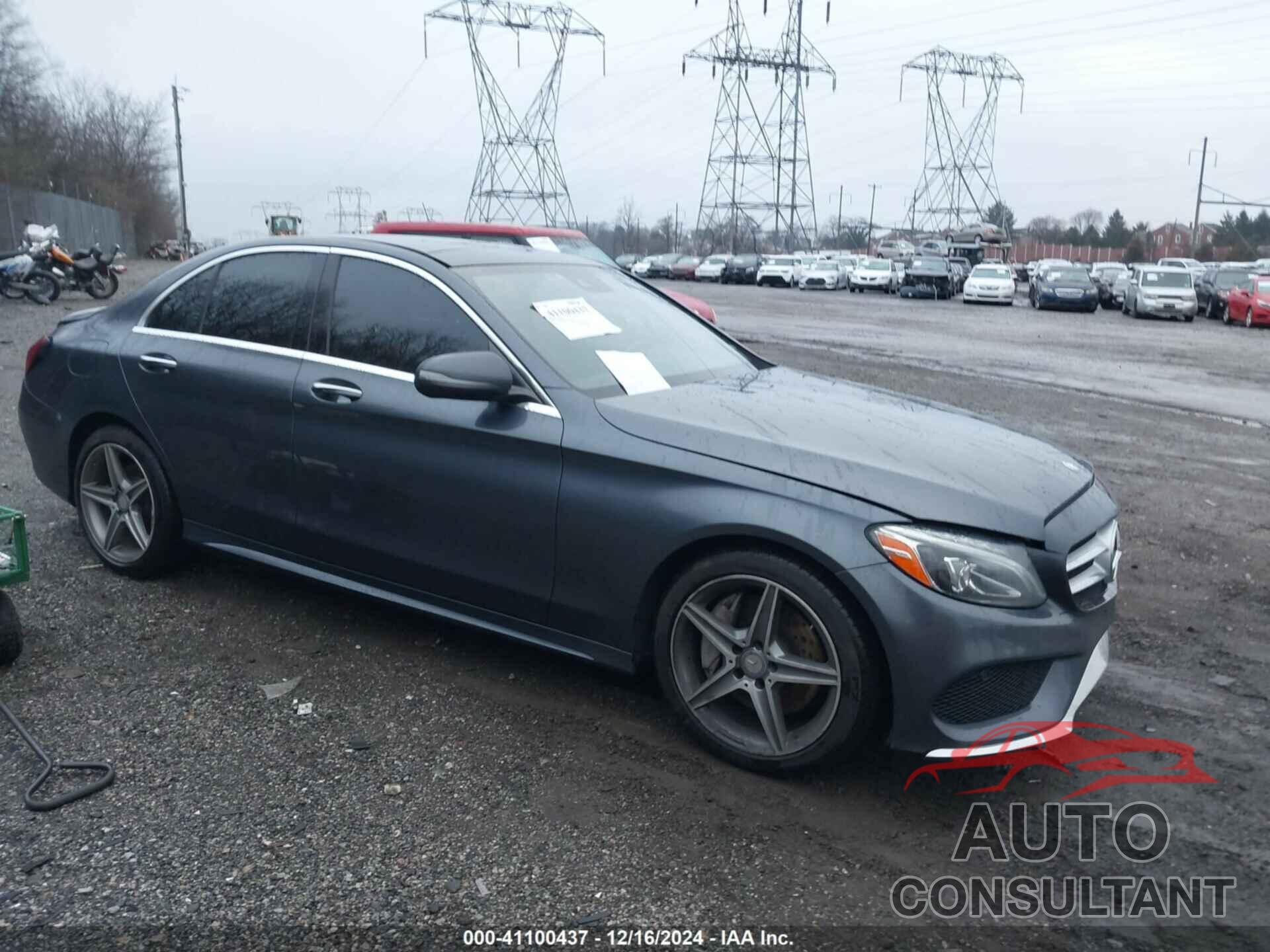 MERCEDES-BENZ C 300 2016 - 55SWF4KB7GU146579