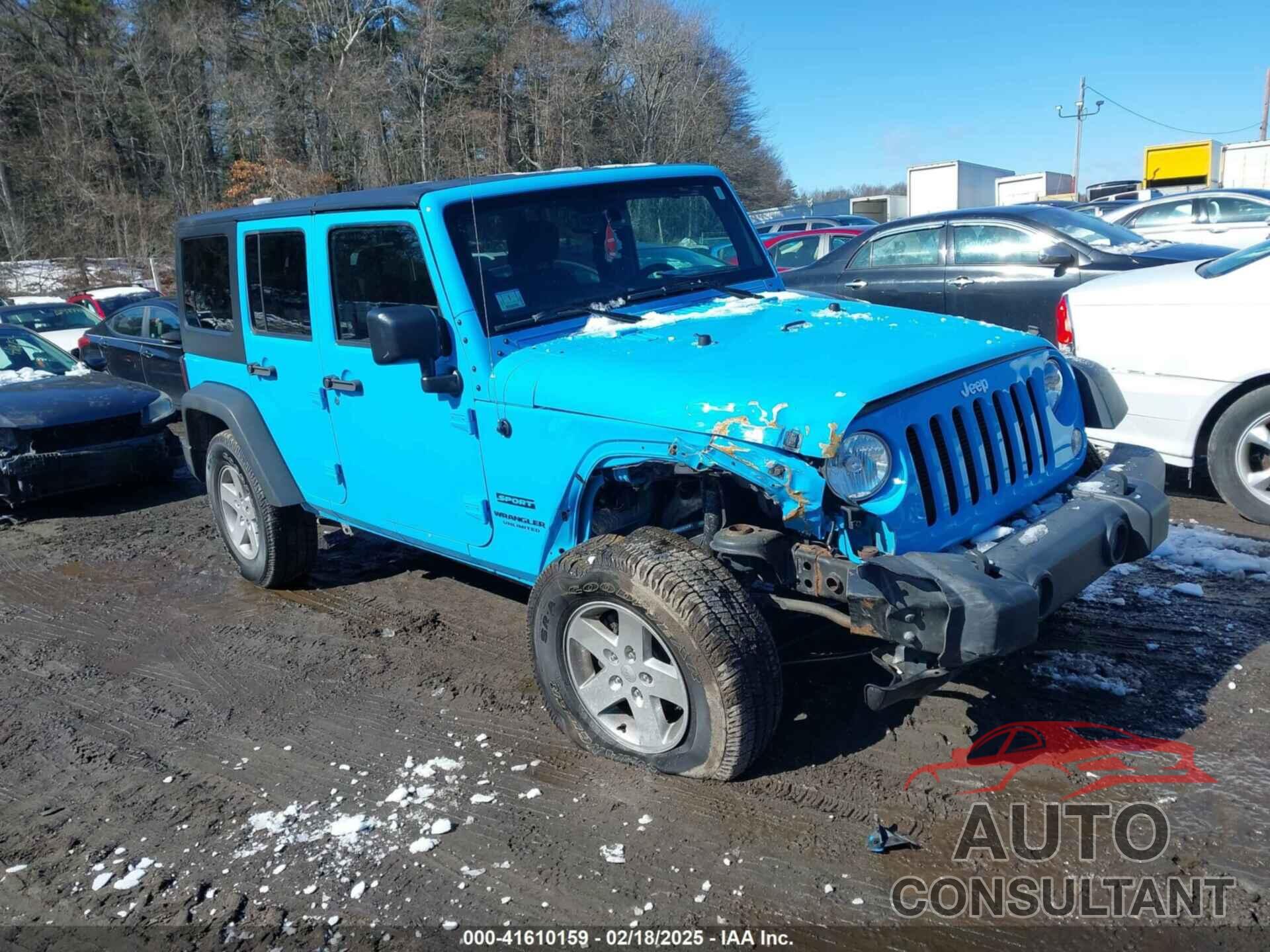 JEEP WRANGLER UNLIMITED 2017 - 1C4BJWDG6HL663504