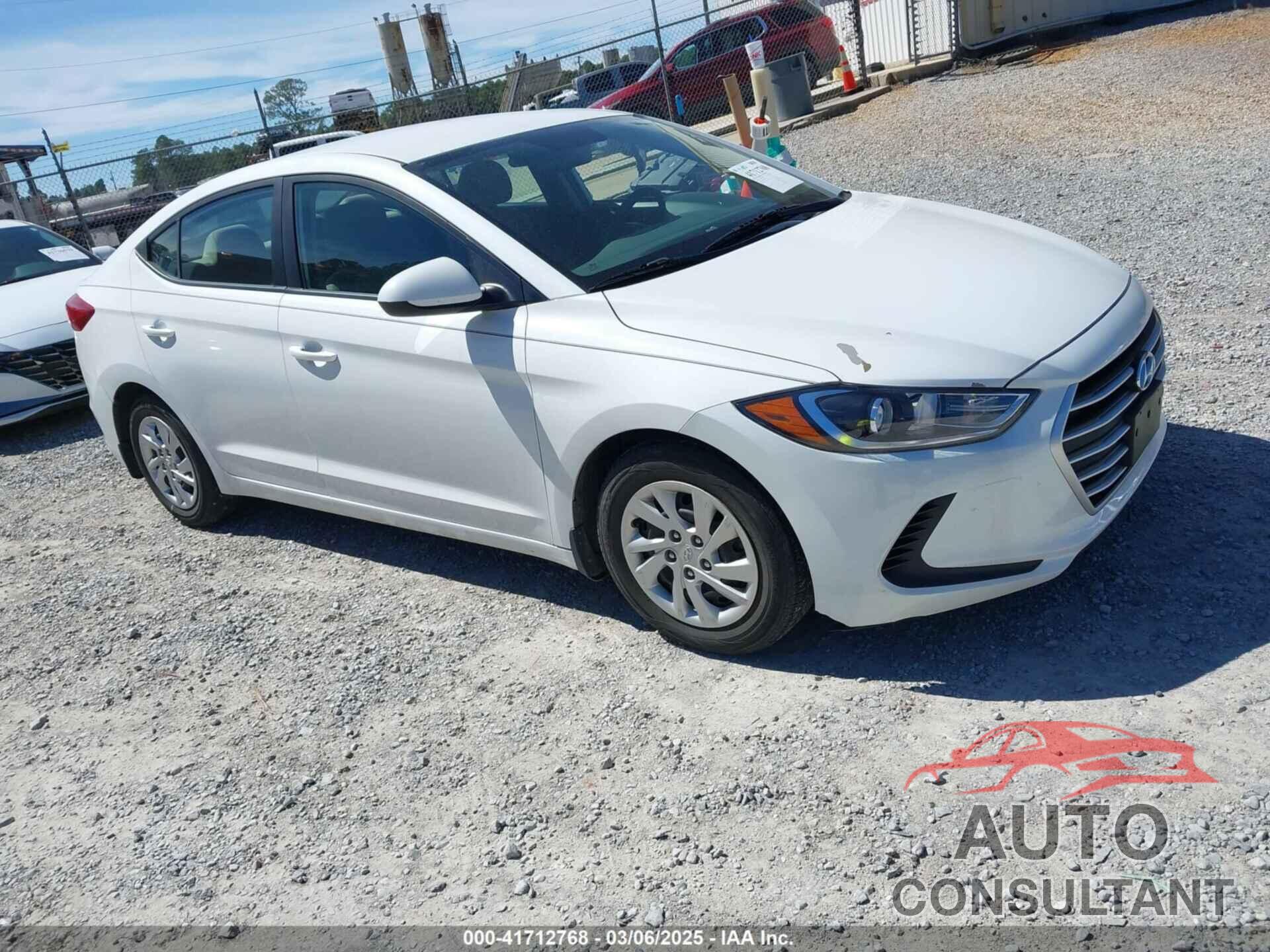 HYUNDAI ELANTRA 2018 - 5NPD74LFXJH271334