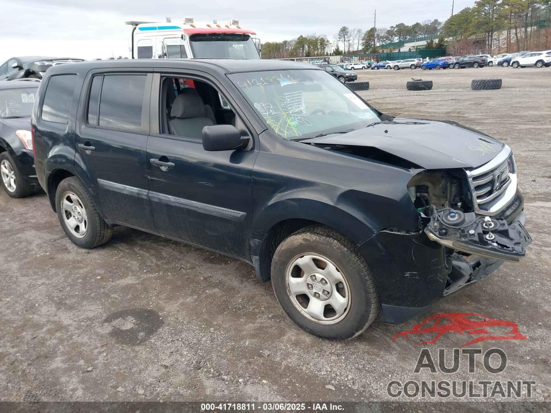 HONDA PILOT 2014 - 5FNYF4H25EB015472