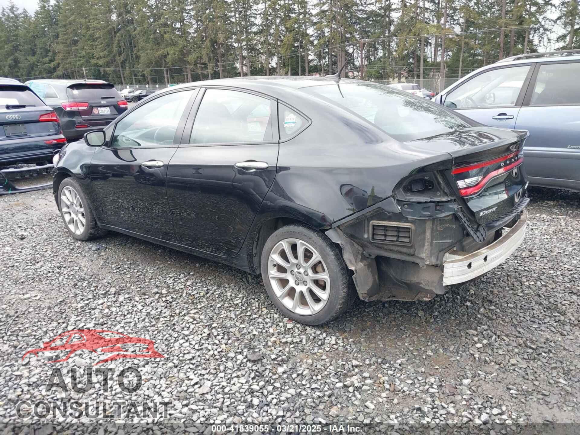 DODGE DART 2013 - 1C3CDFCA3DD298569