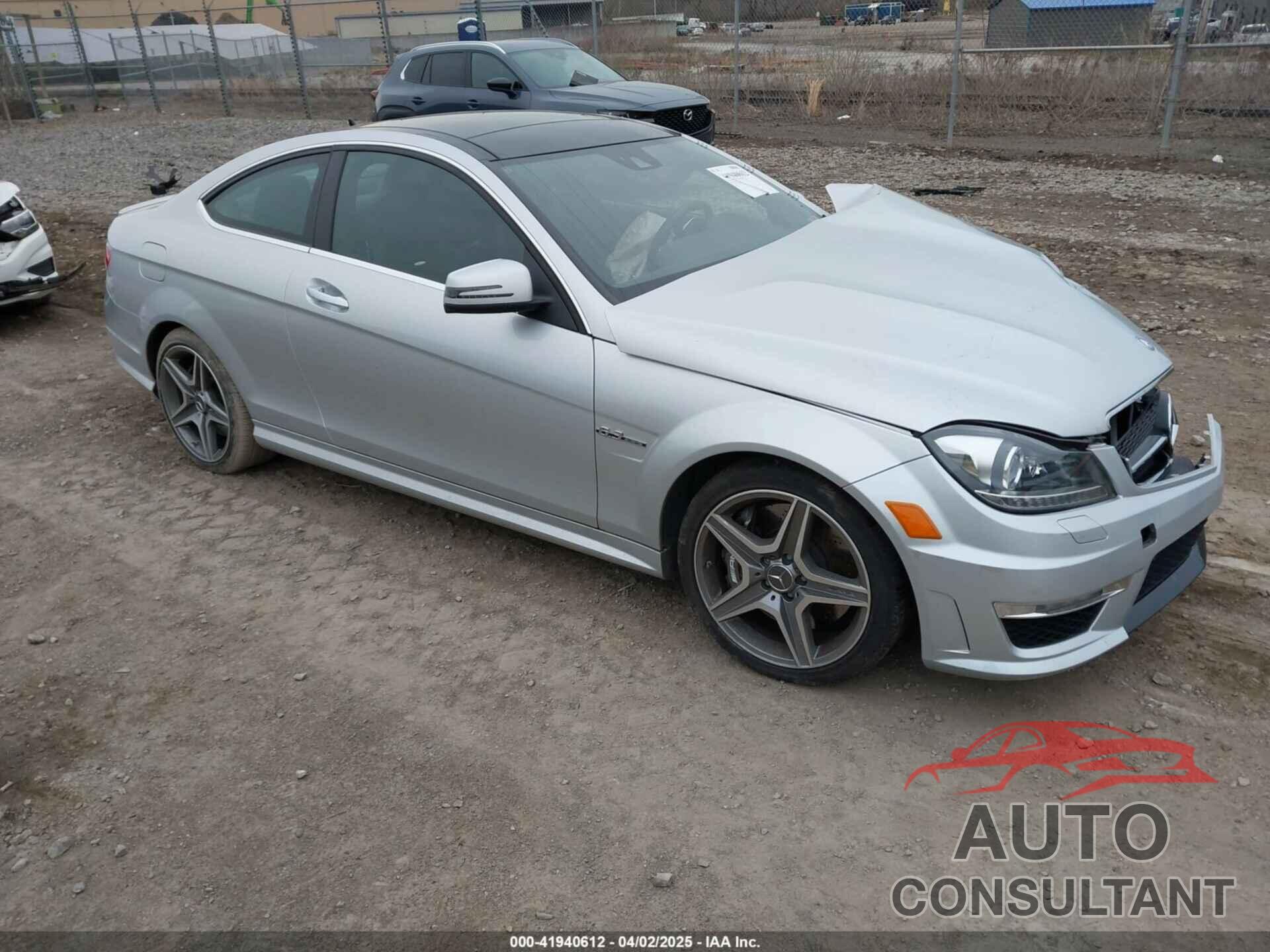 MERCEDES-BENZ C 63 AMG 2012 - WDDGJ7HB4CF850943