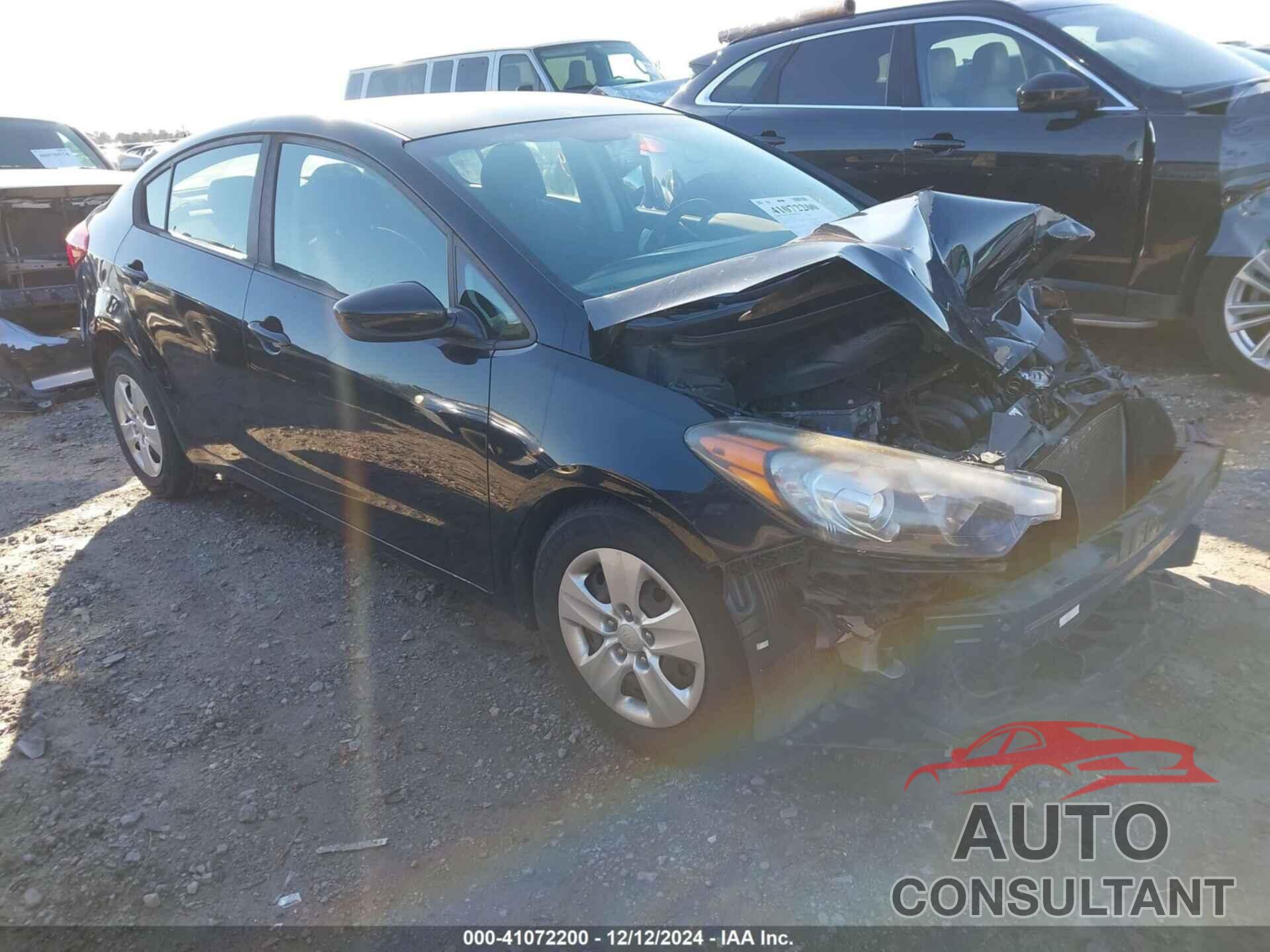 KIA FORTE 2016 - KNAFK4A63G5602707