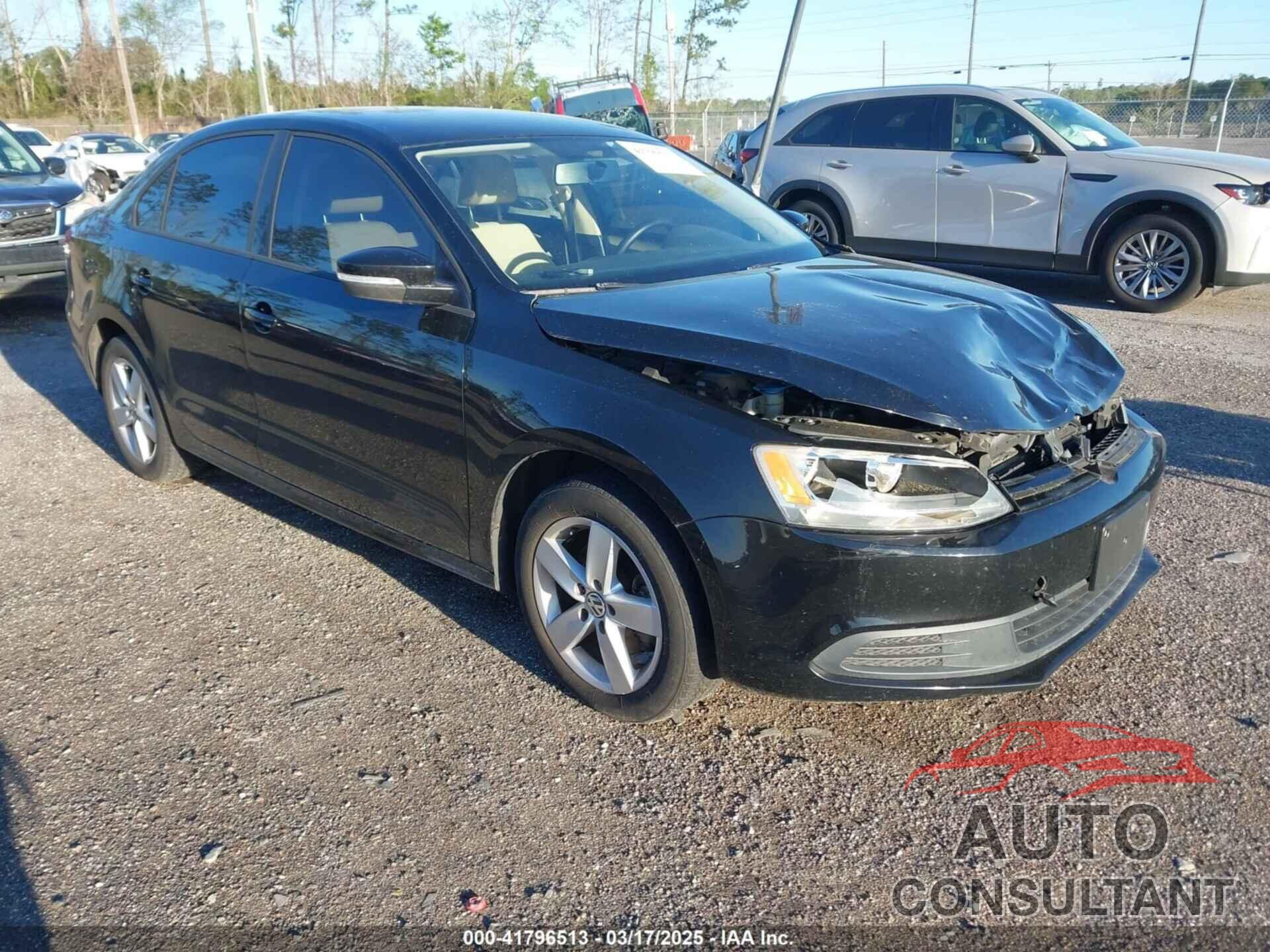 VOLKSWAGEN JETTA 2012 - 3VW3L7AJ0CM409148
