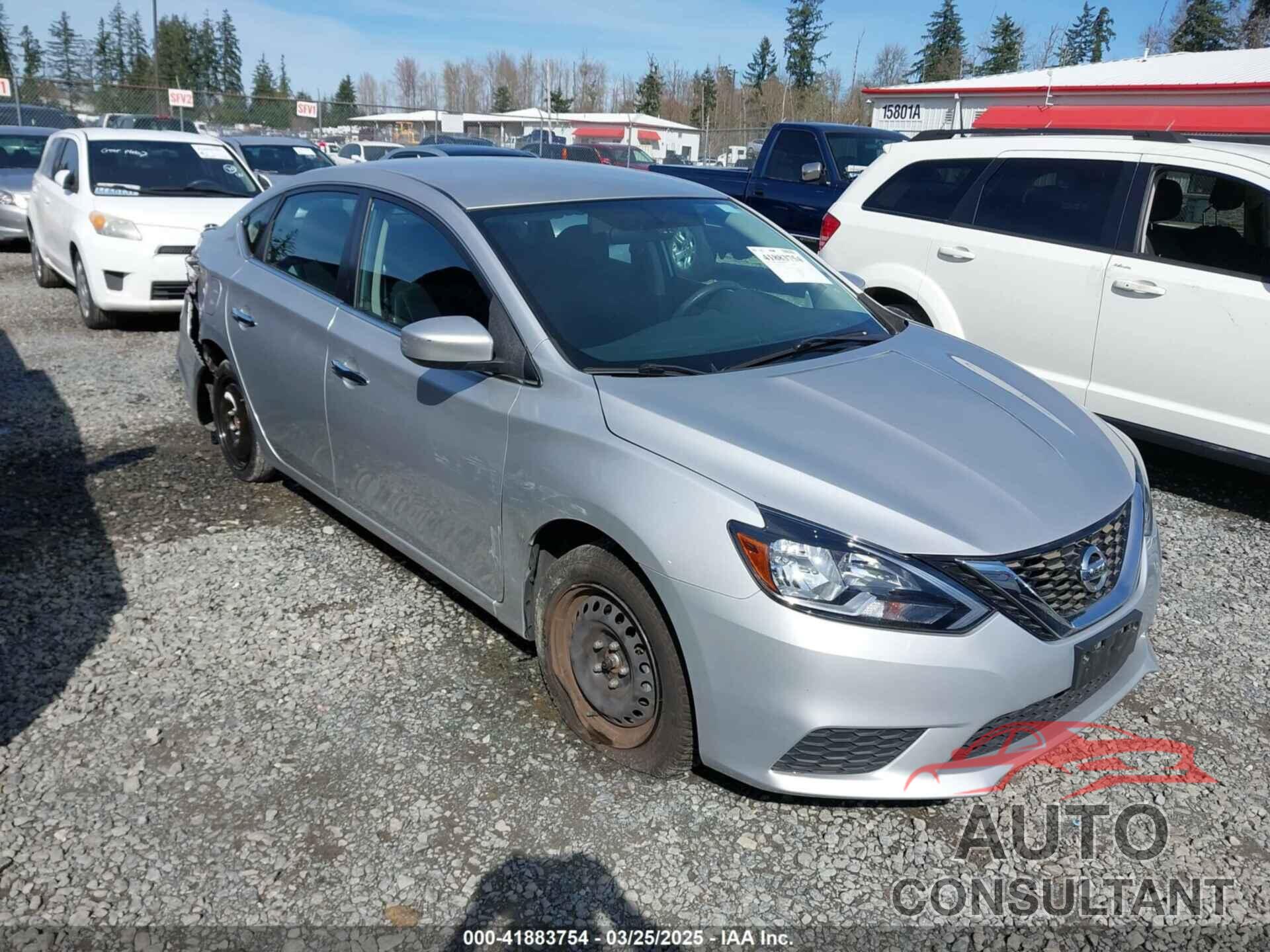 NISSAN SENTRA 2018 - 3N1AB7AP6JY292055
