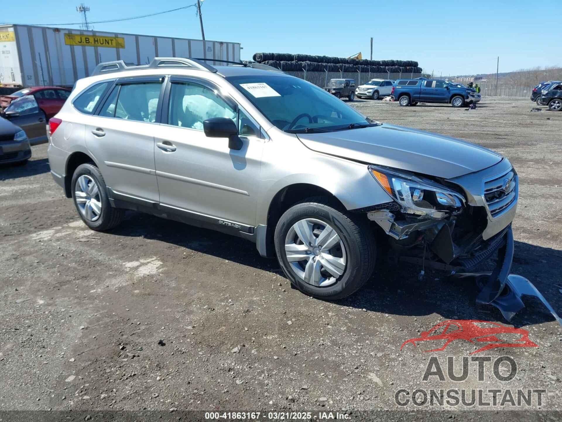 SUBARU OUTBACK 2016 - 4S4BSAAC3G3202711