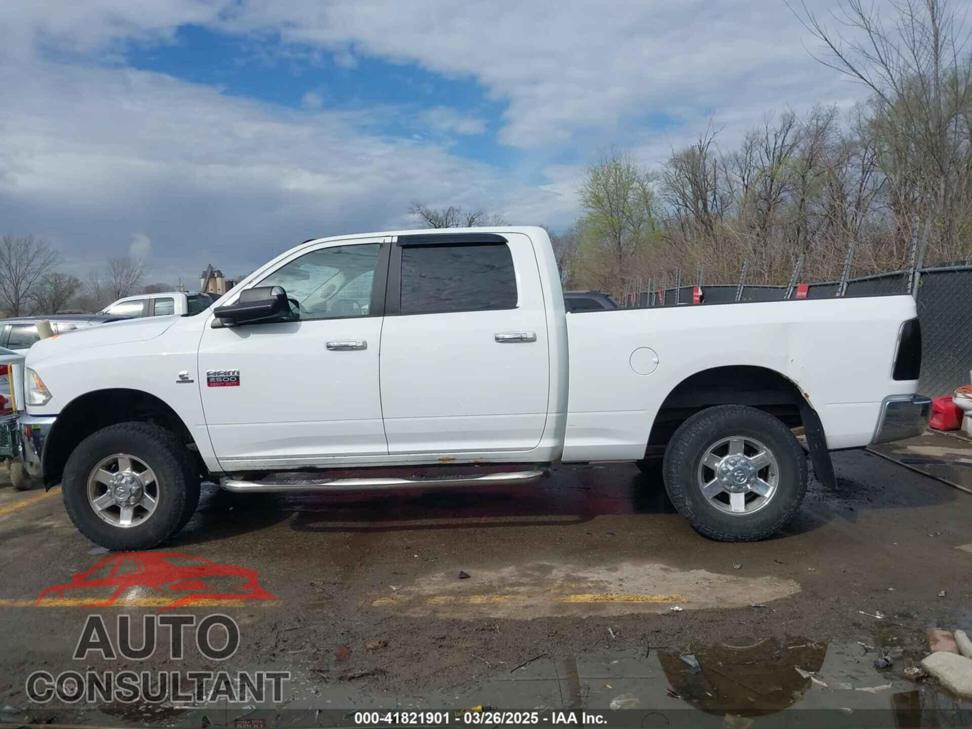 DODGE RAM 2500 2010 - 3D7UT2CL8AG189574