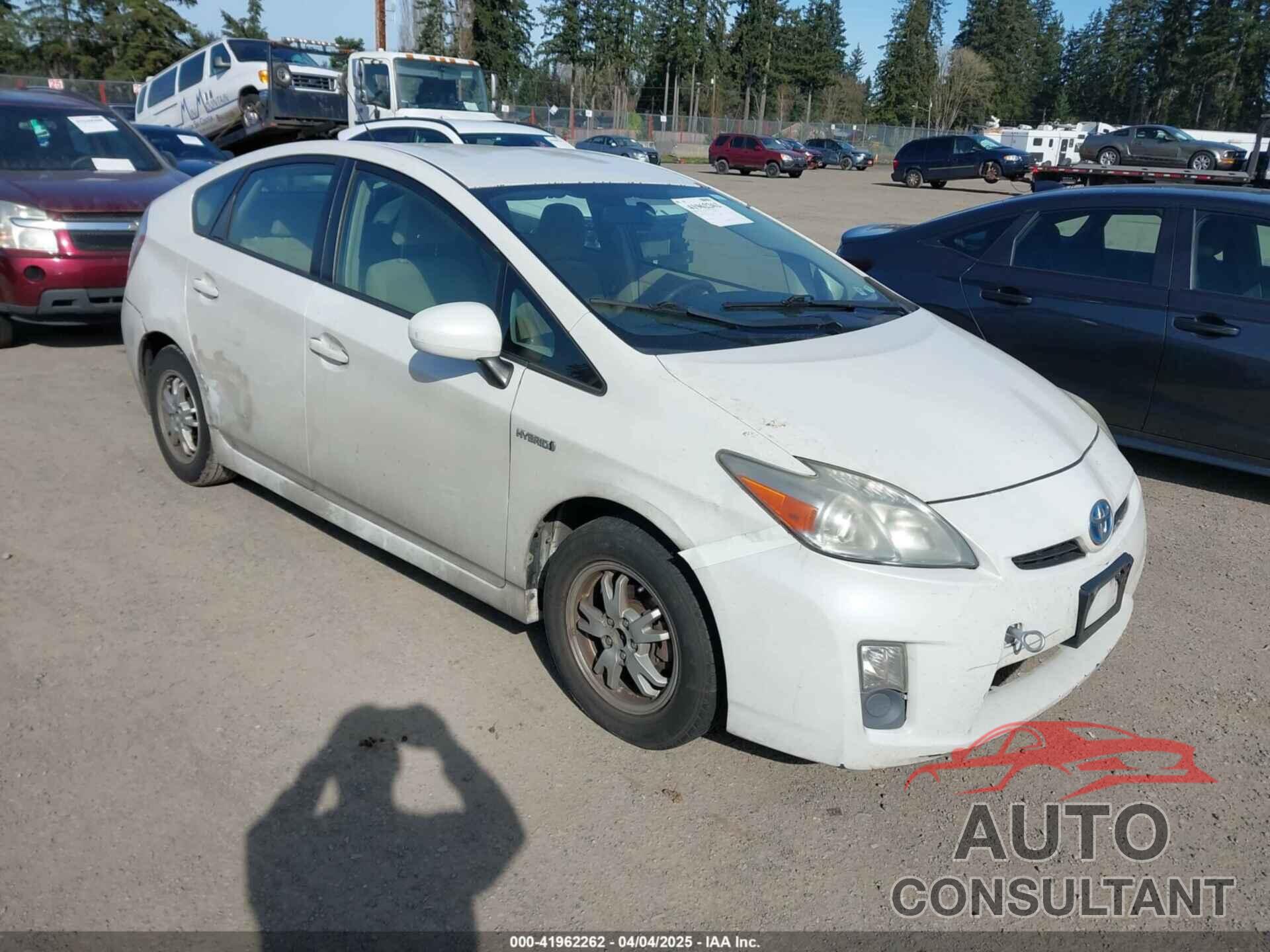 TOYOTA PRIUS 2010 - JTDKN3DU5A5090937