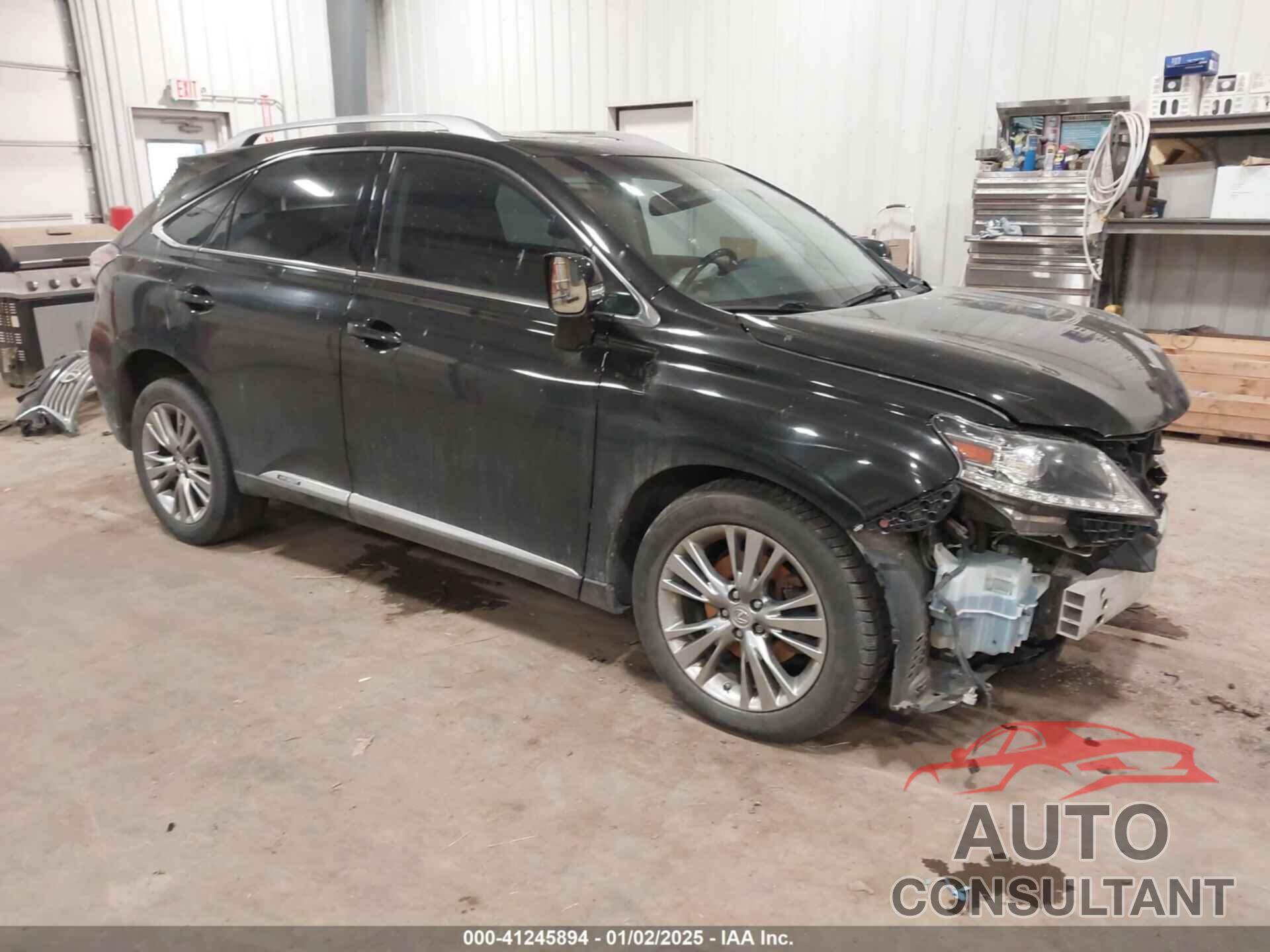 LEXUS RX 450H 2013 - JTJBC1BA1D2451313