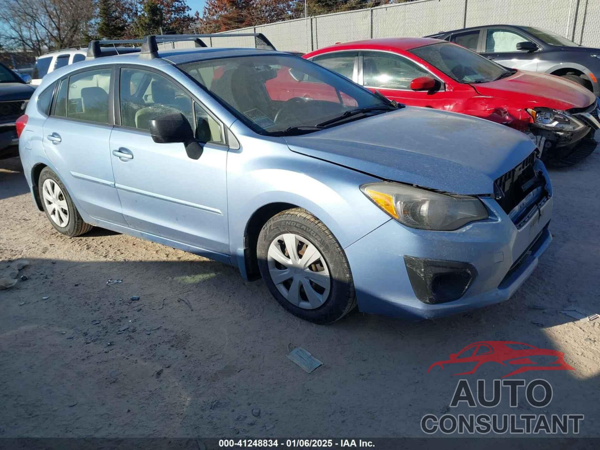 SUBARU IMPREZA 2012 - JF1GPAA68CH208402