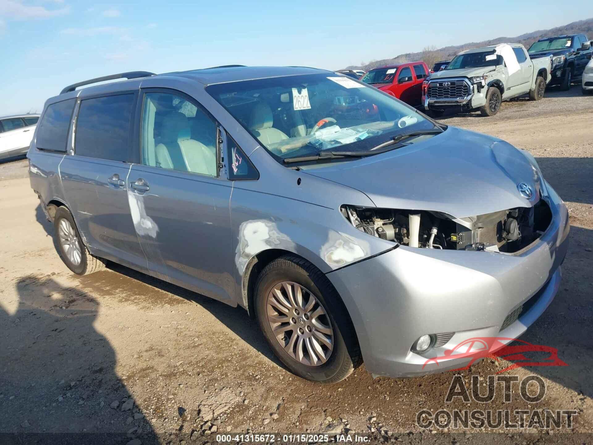 TOYOTA SIENNA 2013 - 5TDYK3DC6DS394822