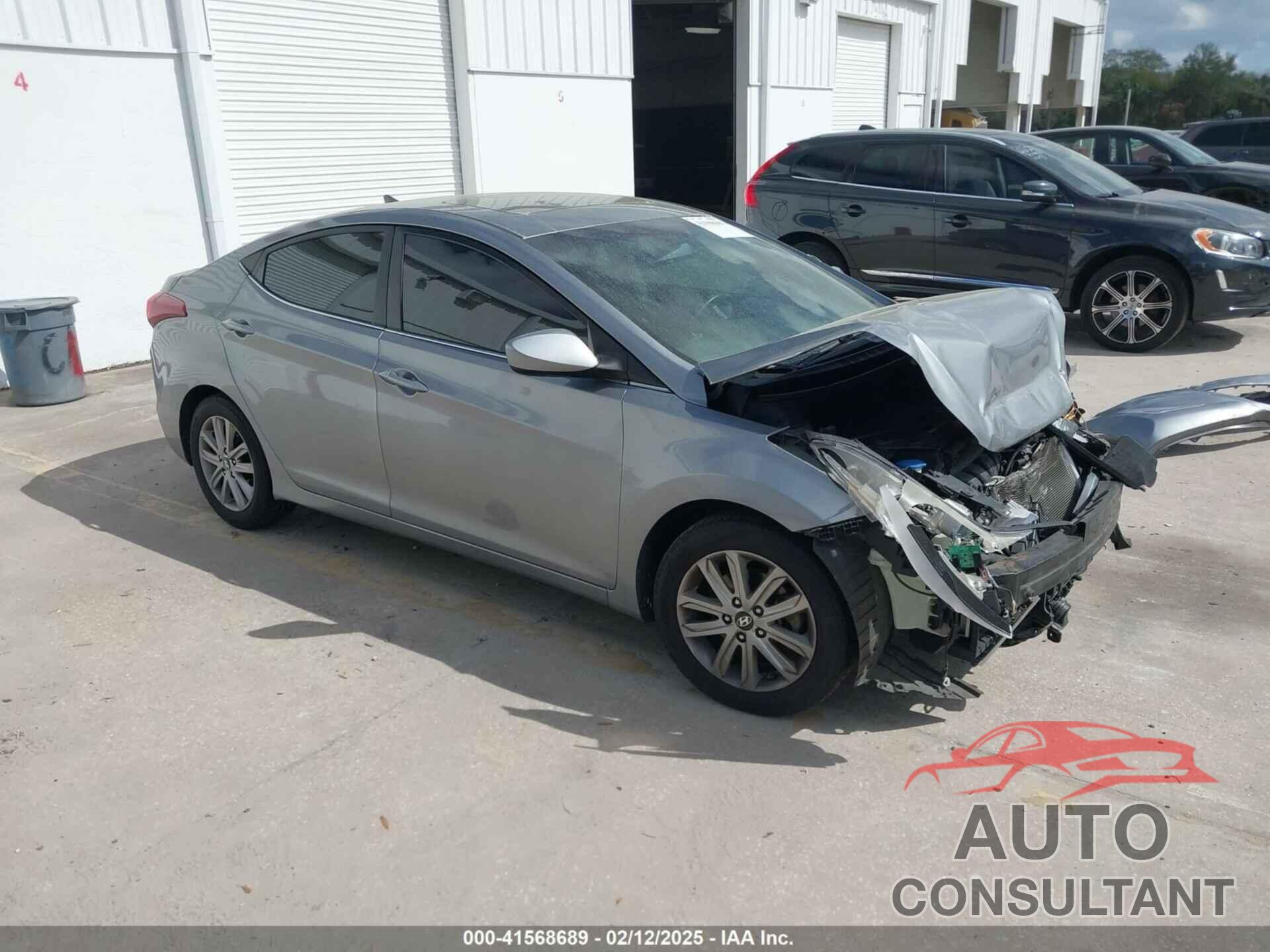 HYUNDAI ELANTRA 2015 - KMHDH4AE9FU298007
