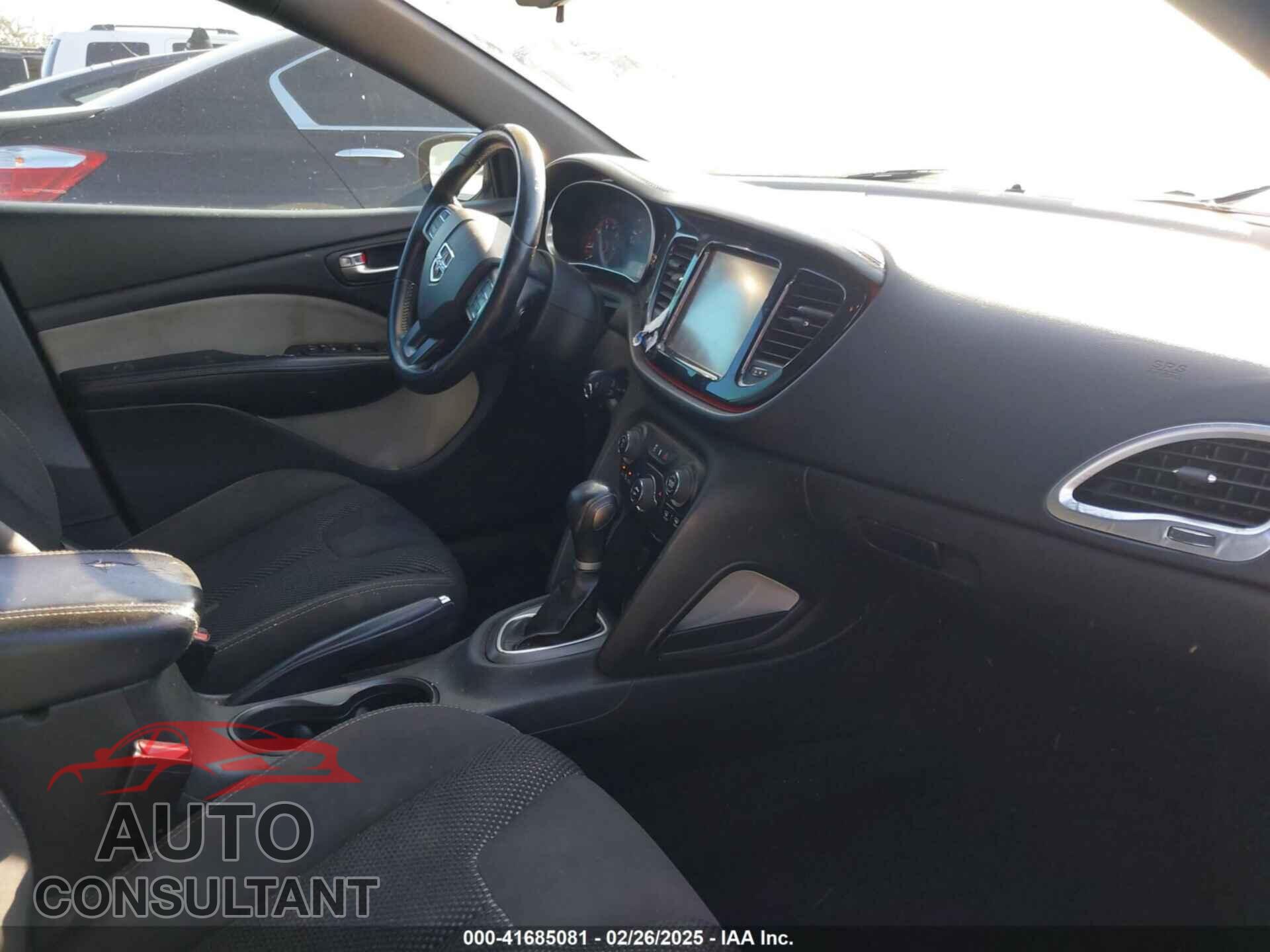 DODGE DART 2015 - 1C3CDFBB5FD201319