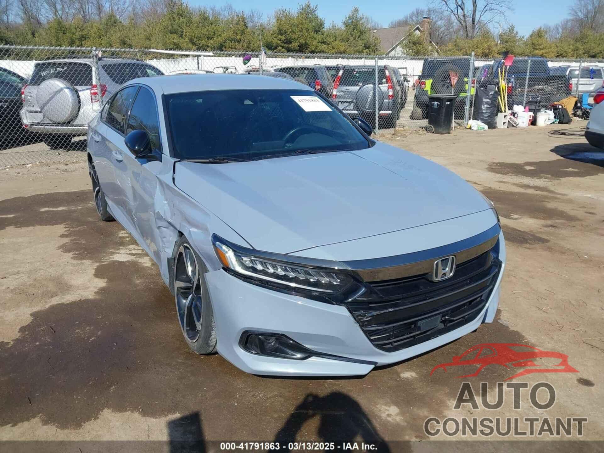 HONDA ACCORD 2022 - 1HGCV1F3XNA025528