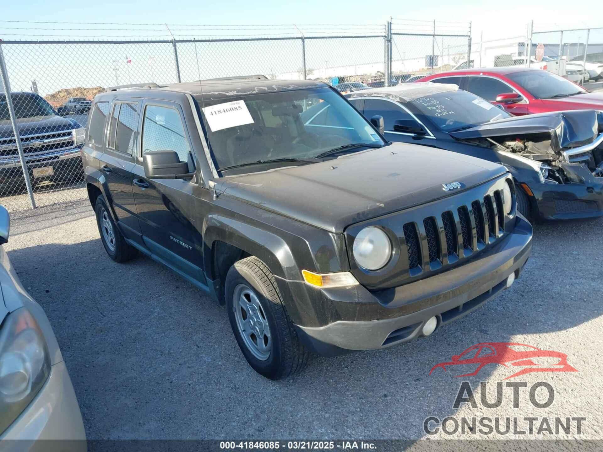 JEEP PATRIOT 2012 - 1C4NJPBA2CD504970