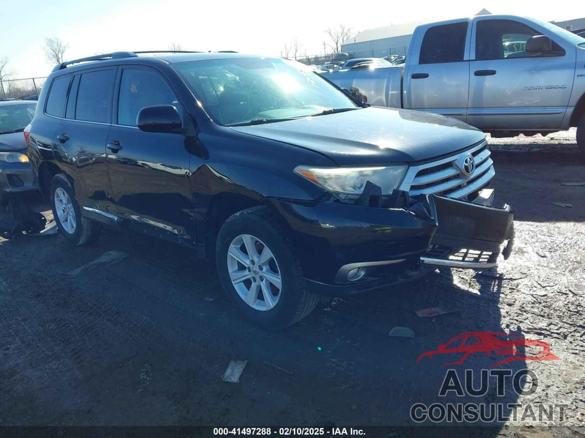 TOYOTA HIGHLANDER 2013 - 5TDBK3EH8DS227166