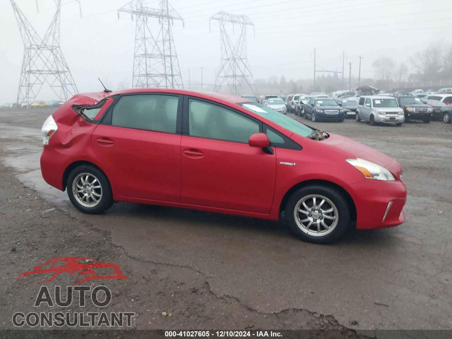 TOYOTA PRIUS V 2012 - JTDZN3EU3C3052182