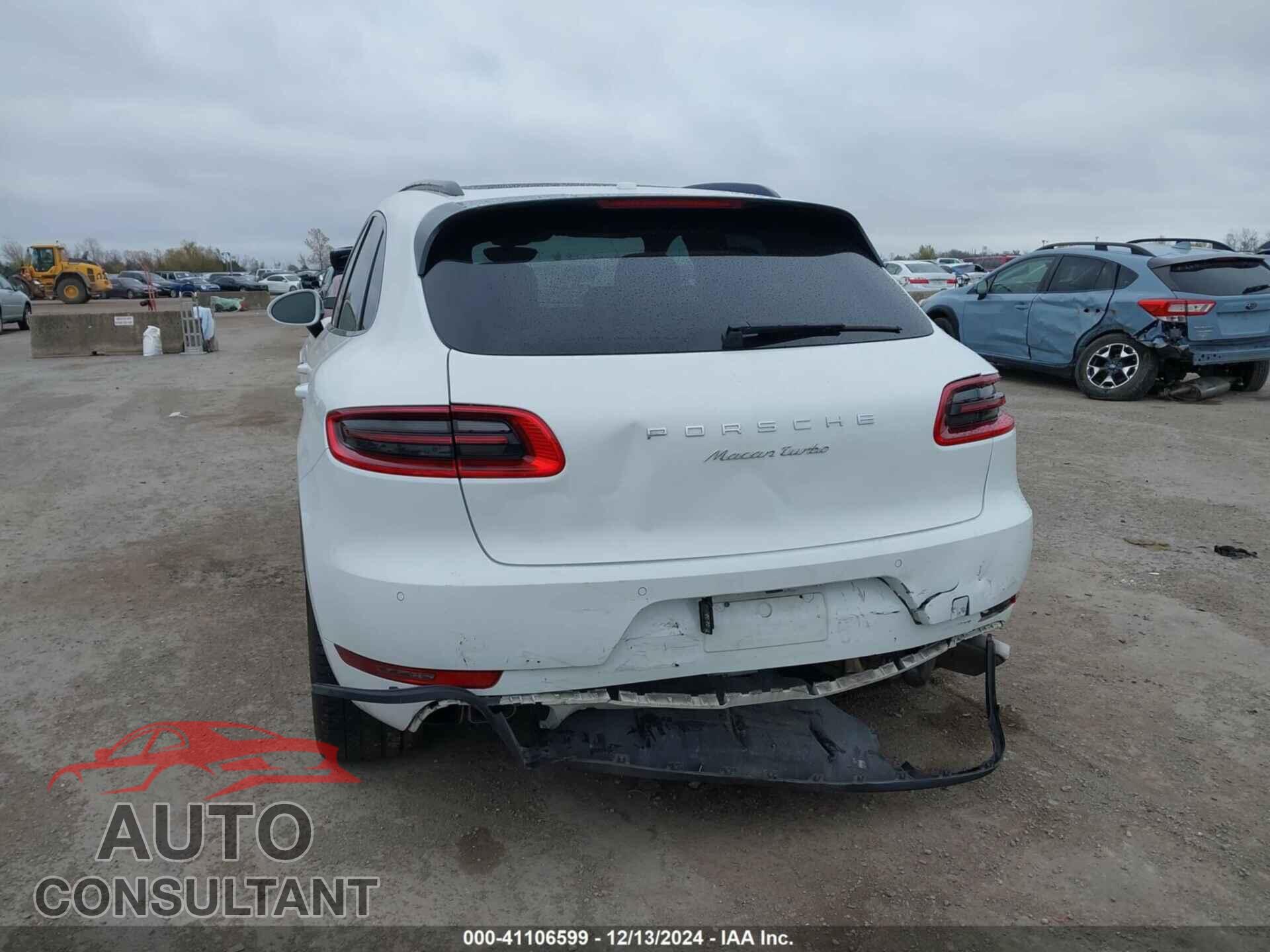 PORSCHE MACAN 2016 - WP1AF2A59GLB94592