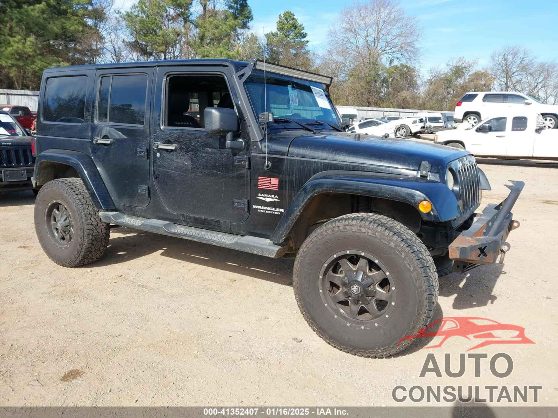 JEEP WRANGLER UNLIMITED 2013 - 1C4HJWEG9DL658168