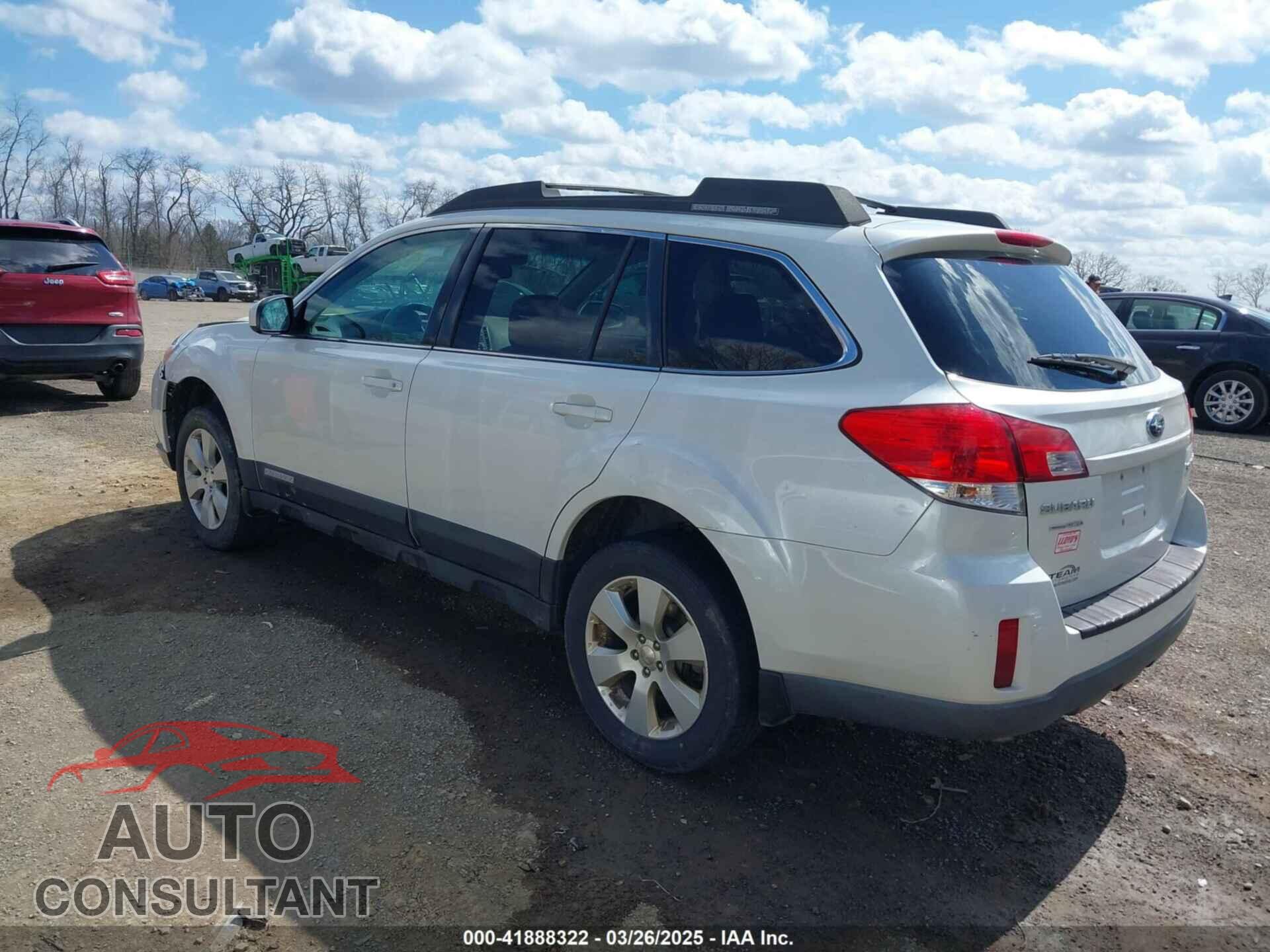 SUBARU OUTBACK 2011 - 4S4BRCCC6B3442381