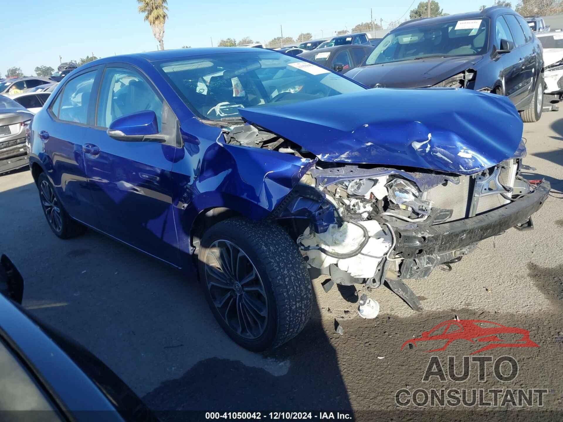 TOYOTA COROLLA 2014 - 5YFBURHE3EP020709