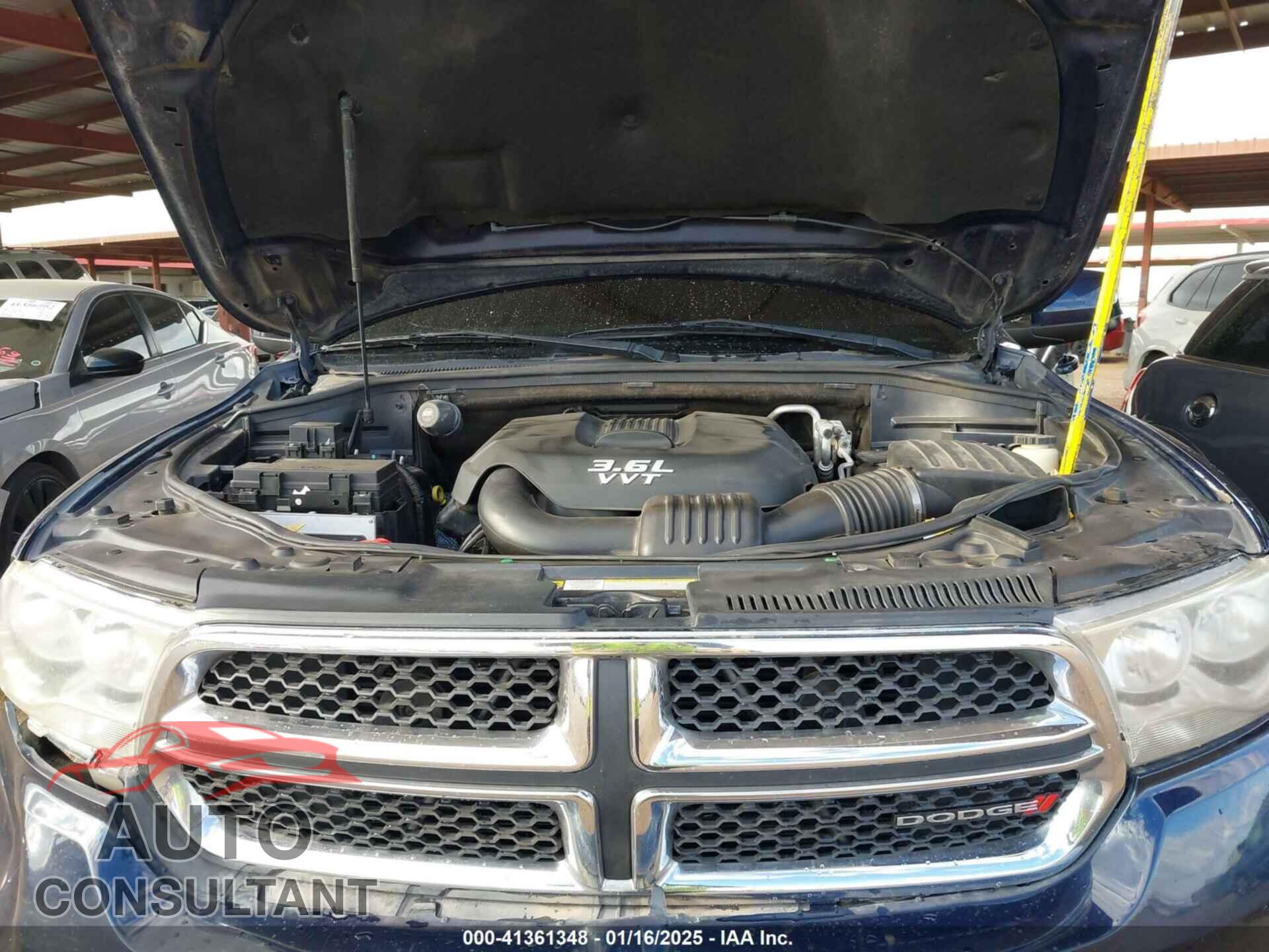 DODGE DURANGO 2012 - 1C4RDHAG9CC266500