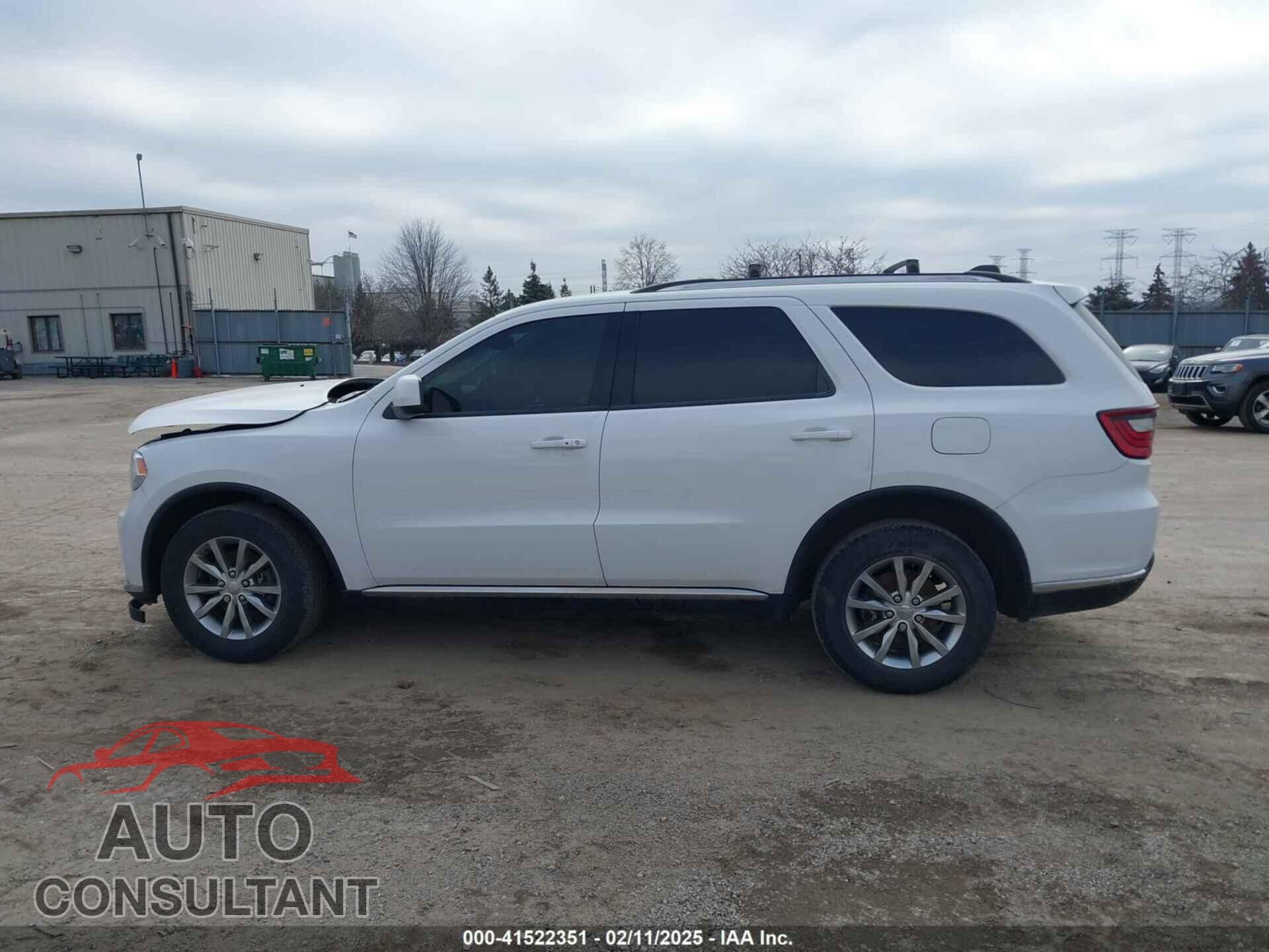 DODGE DURANGO 2017 - 1C4RDJAG0HC857653
