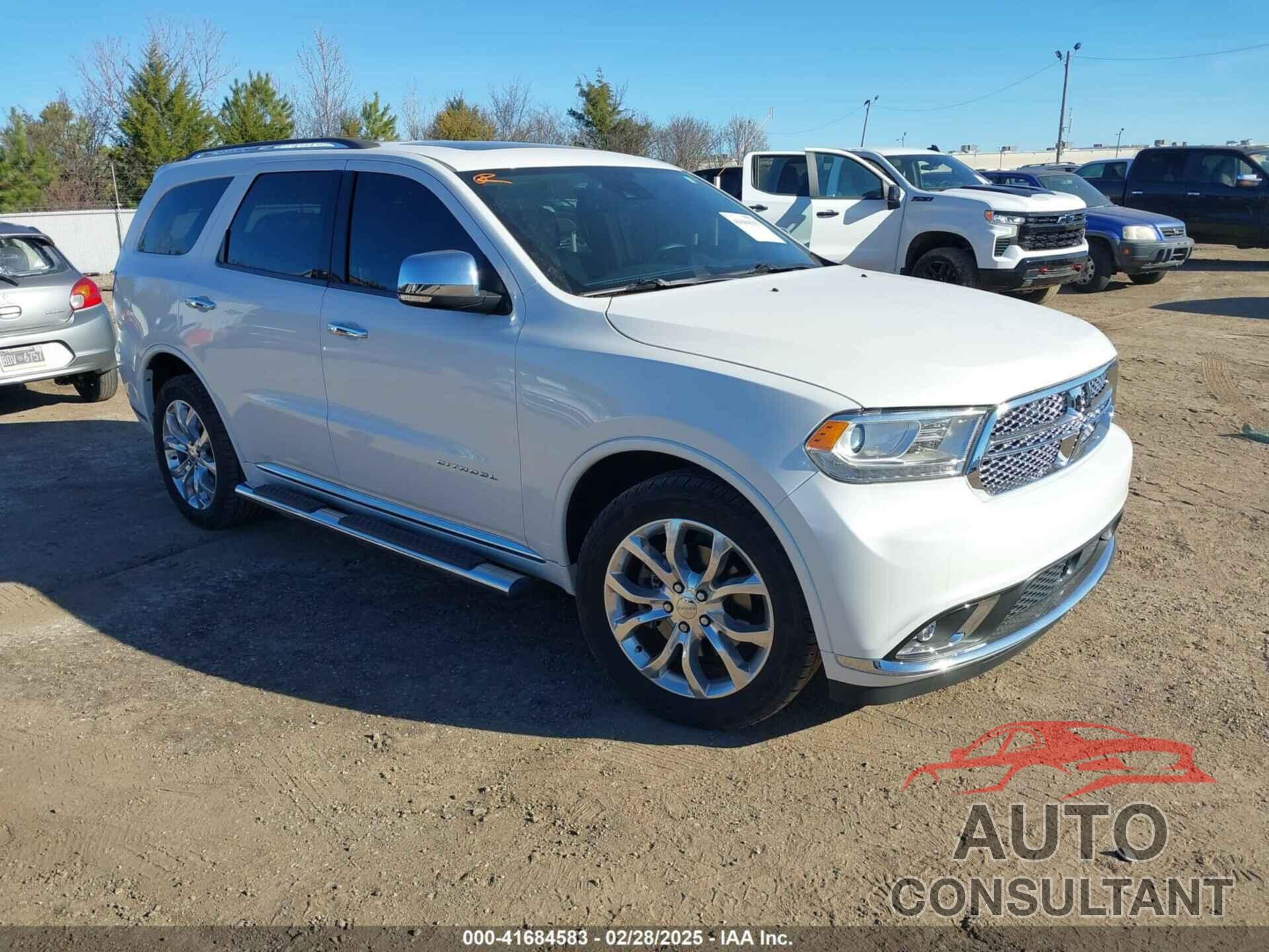 DODGE DURANGO 2017 - 1C4SDJET1HC757442