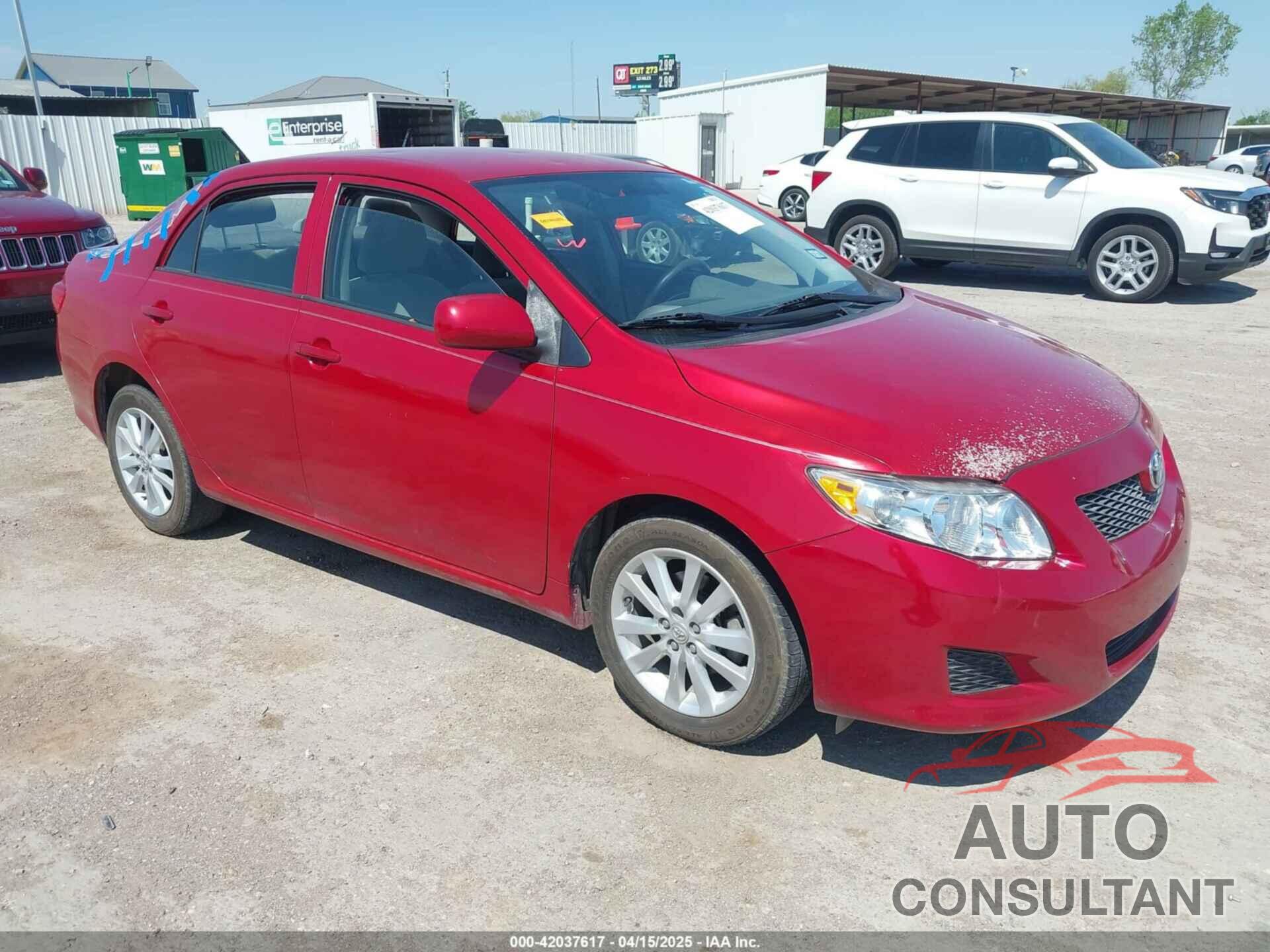 TOYOTA COROLLA 2009 - JTDBL40E79J028212