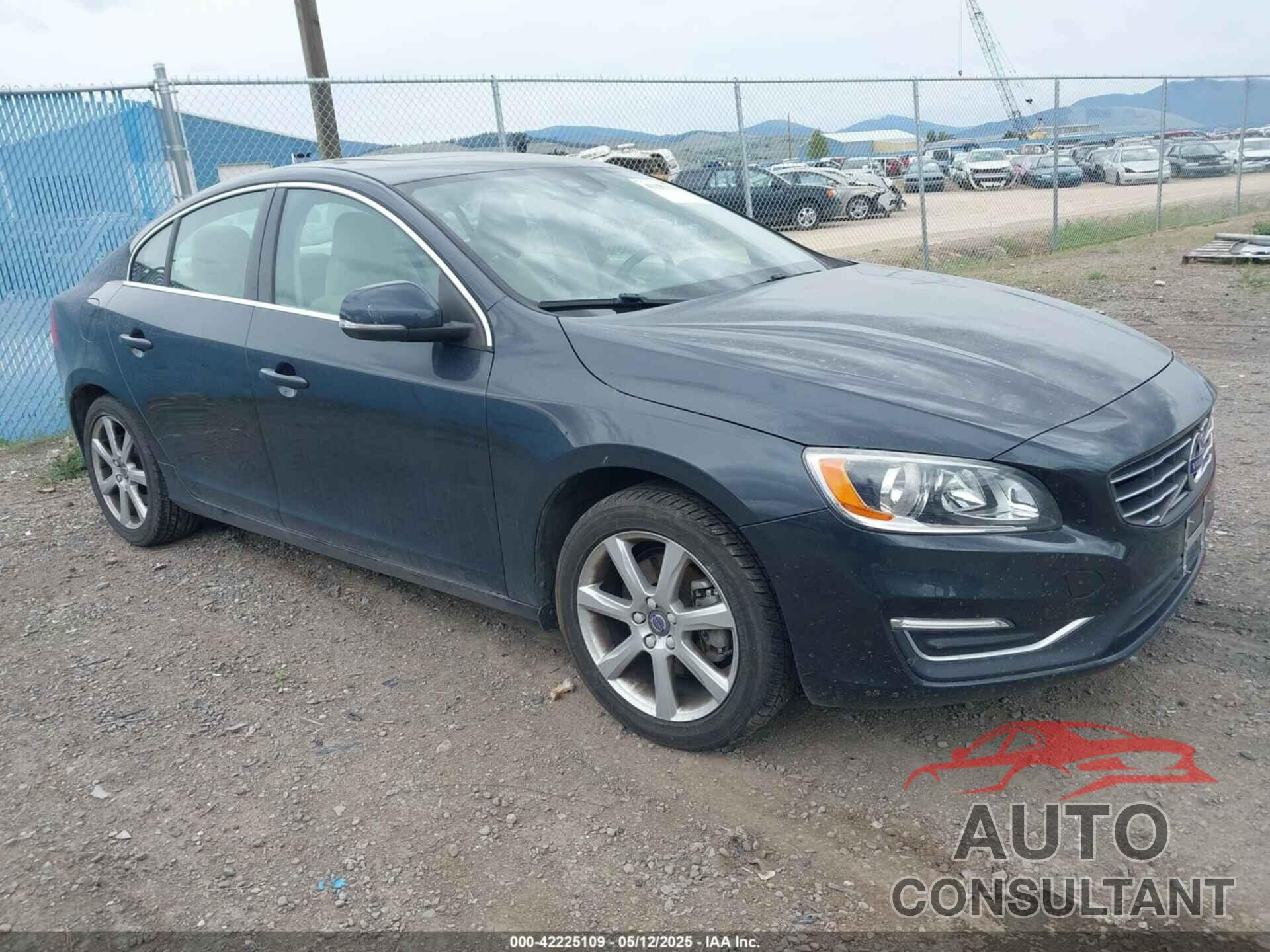 VOLVO S60 2016 - YV126MFK8G1399228